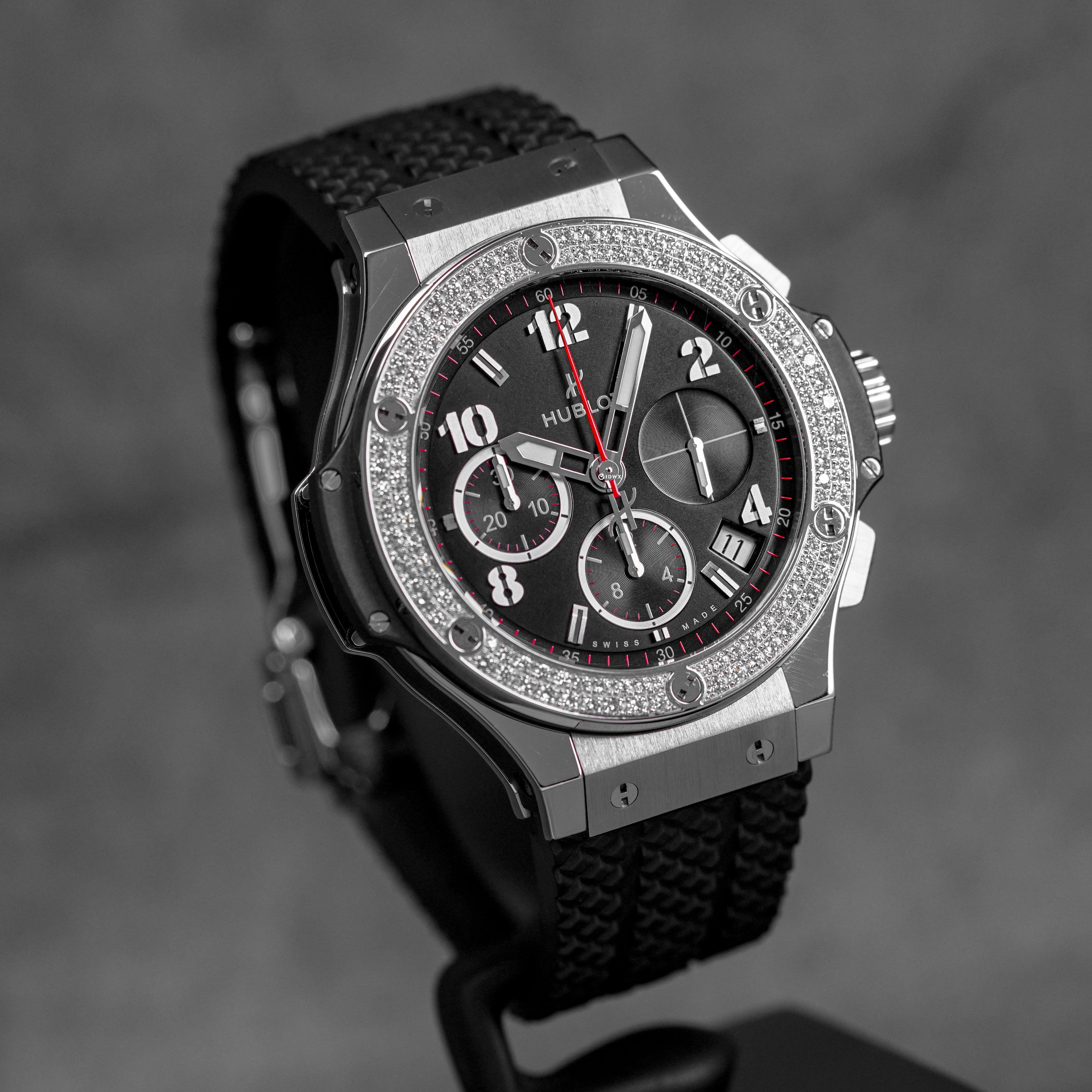 BIG BANG ORIGINAL 41MM STEEL DIAMONDS CHRONOGRAPH (2017)