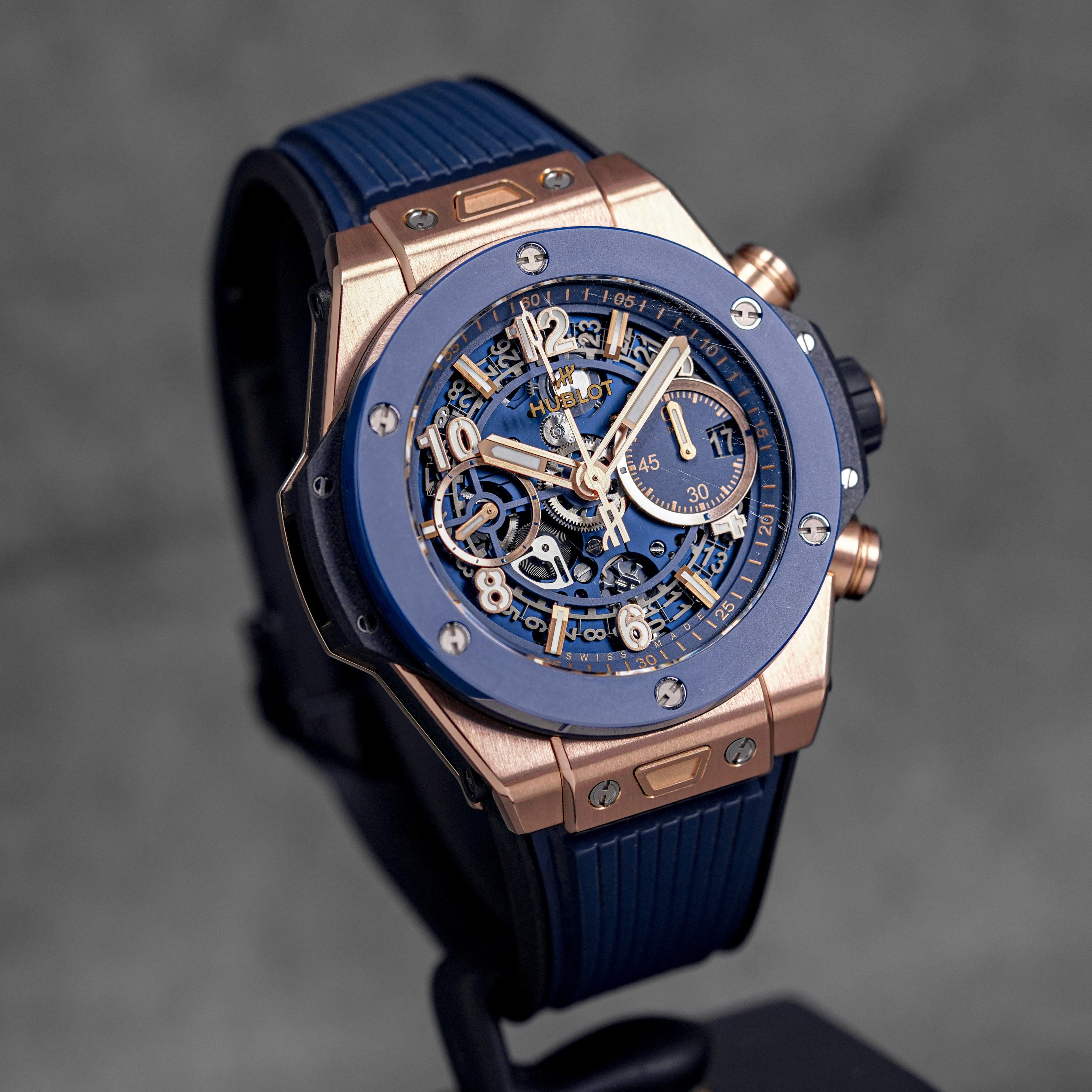 BIG BANG UNICO 42MM KING GOLD BLUE CERAMIC (2023)