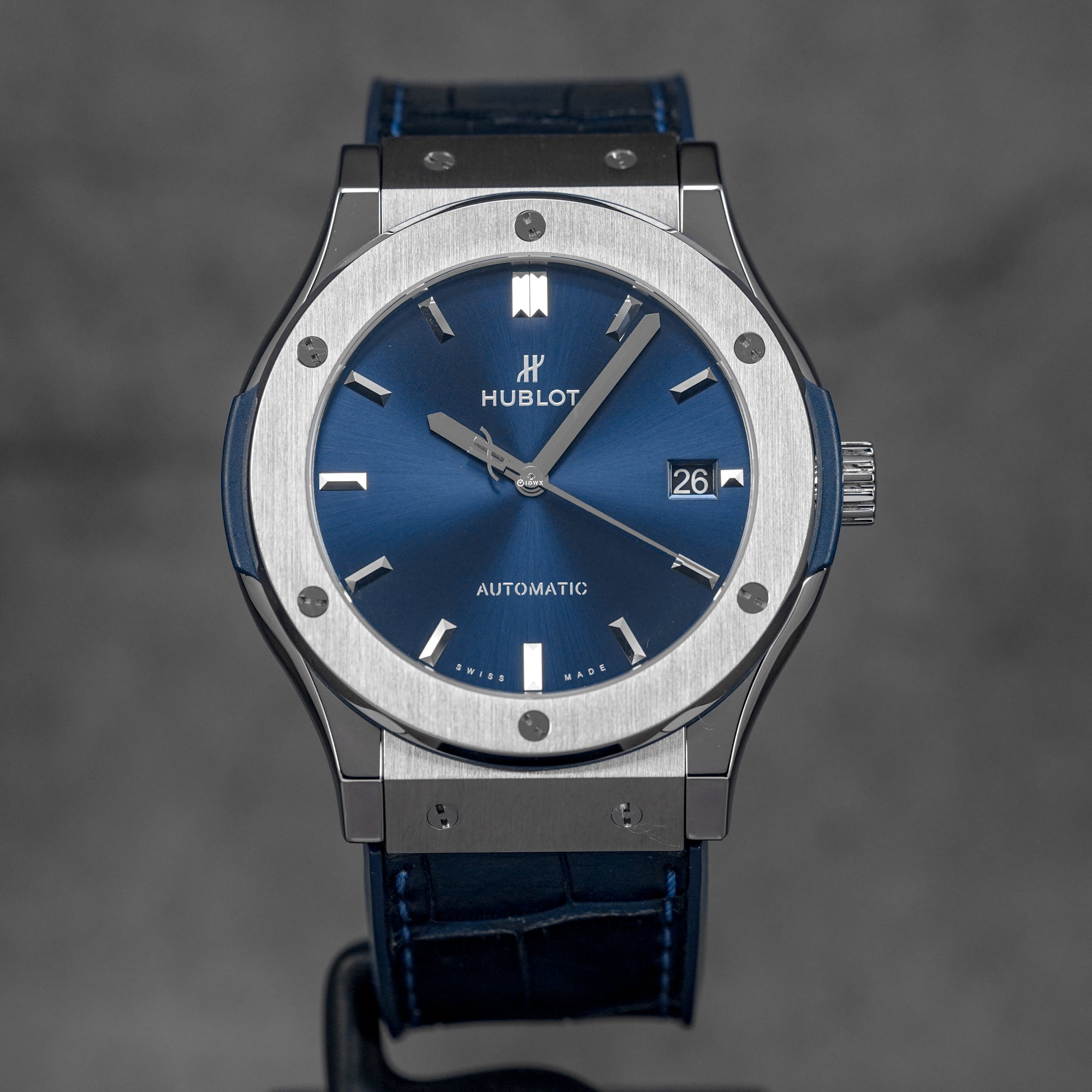 CLASSIC FUSION 45MM BLUE TITANIUM (WATCH ONLY)