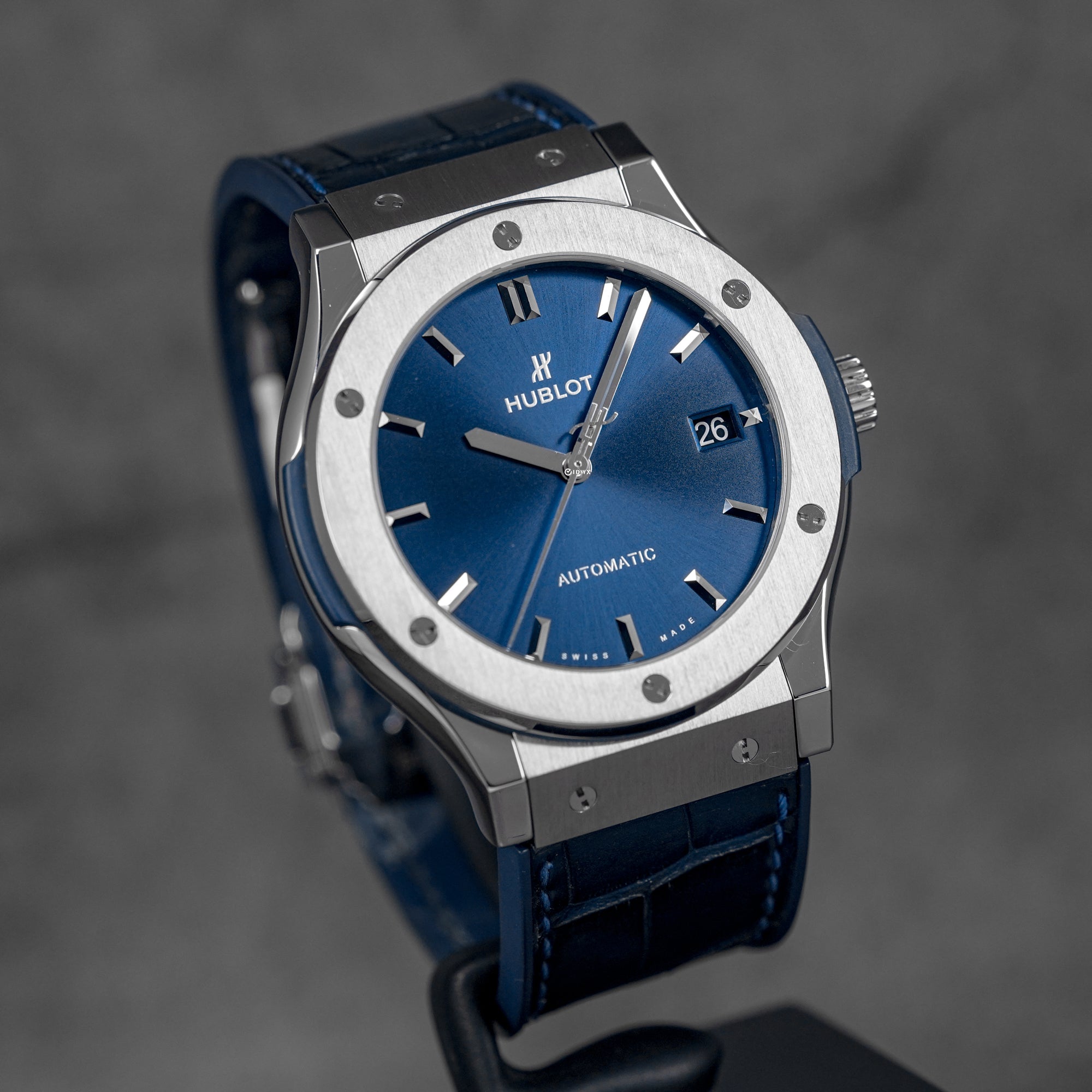 CLASSIC FUSION 45MM BLUE TITANIUM (WATCH ONLY)