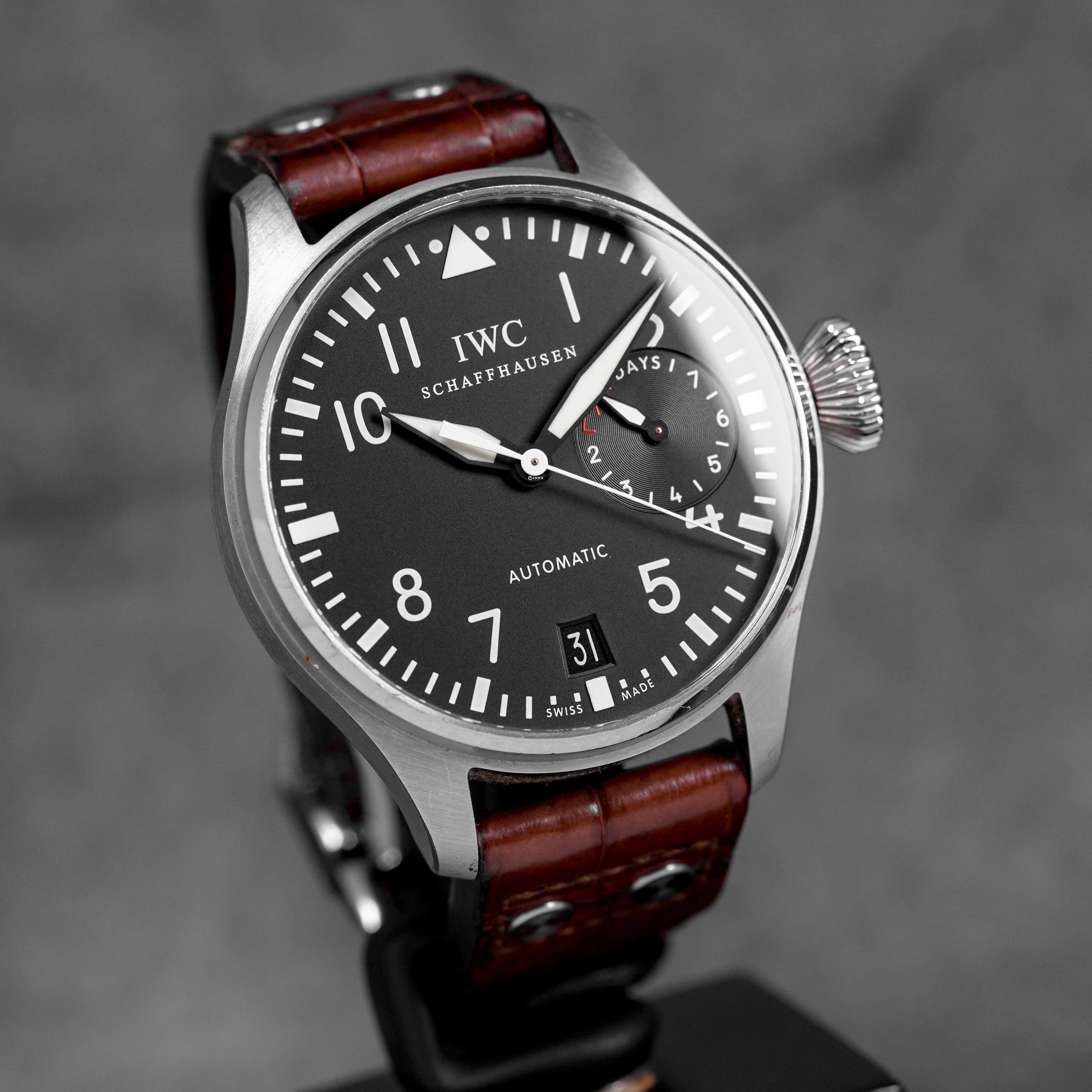 BIG PILOT 7 DAYS 46MM BLACK DIAL (2010)