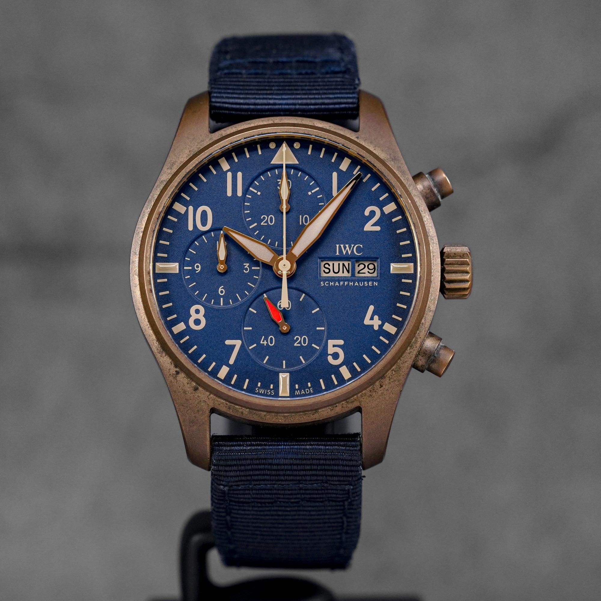 PILOT CHRONOGRAPH 41MM BRONZE BLUE DIAL (2024)