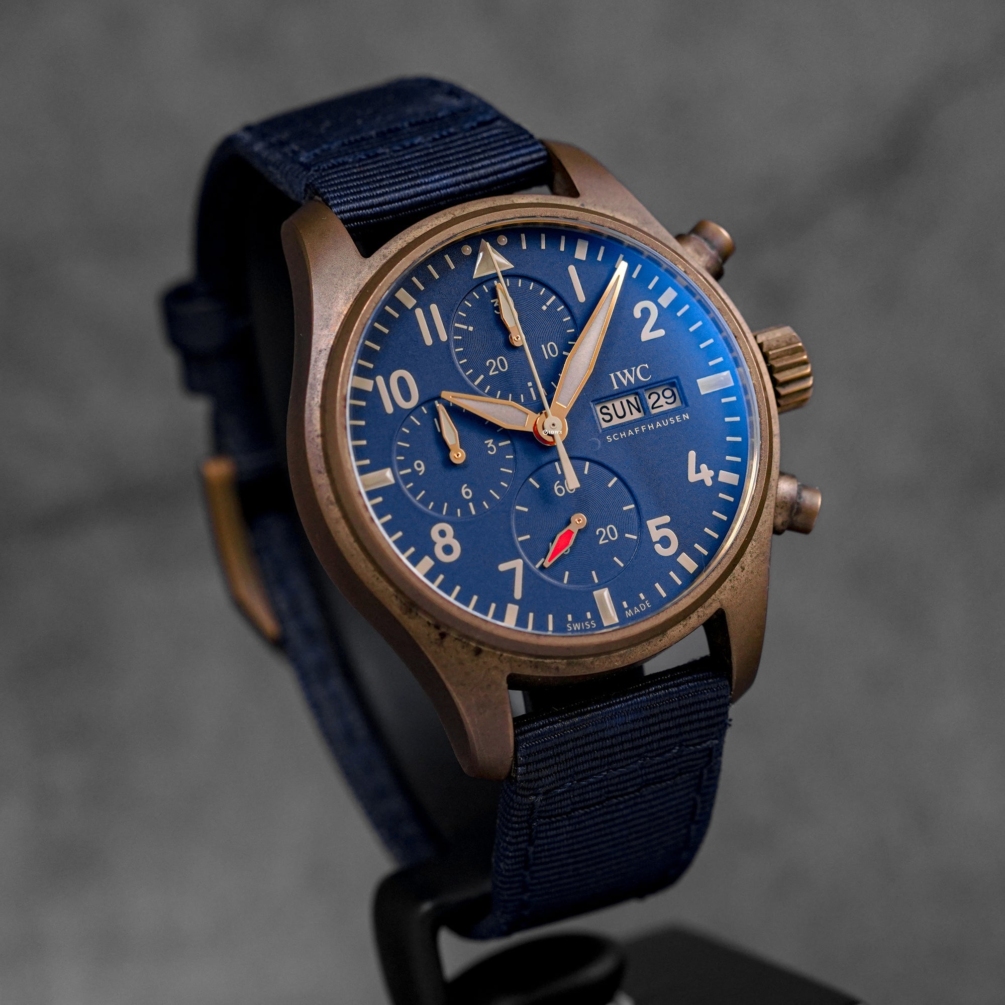 PILOT CHRONOGRAPH 41MM BRONZE BLUE DIAL (2024)