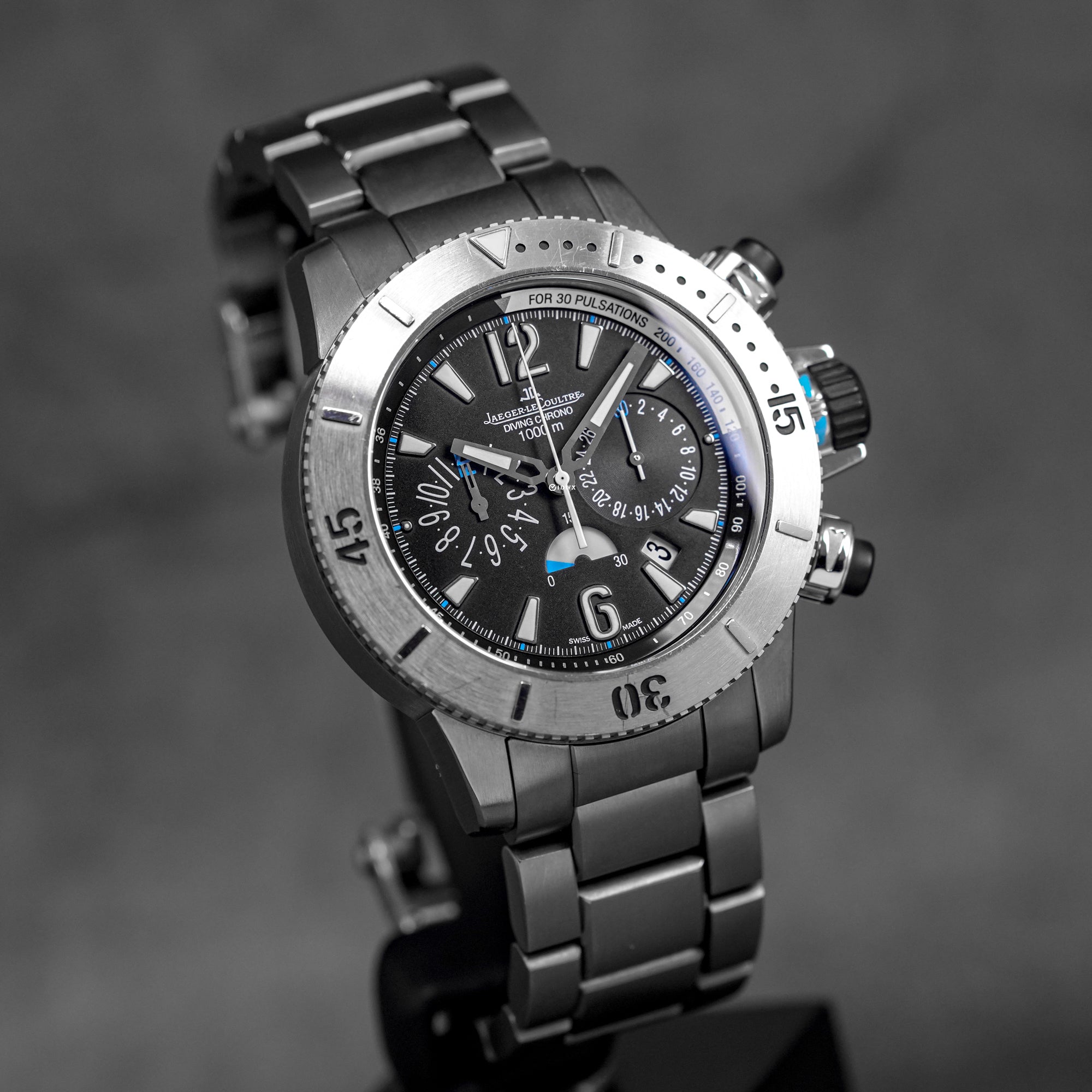 MASTER COMPRESSOR DIVING CHRONOGRAPH TITANIUM BLACK DIAL (2009)