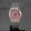 CONSTELLATION 27MM TWOTONE ROSEGOLD MOP DIAMOND DIAL DIAMOND BEZEL (2016)