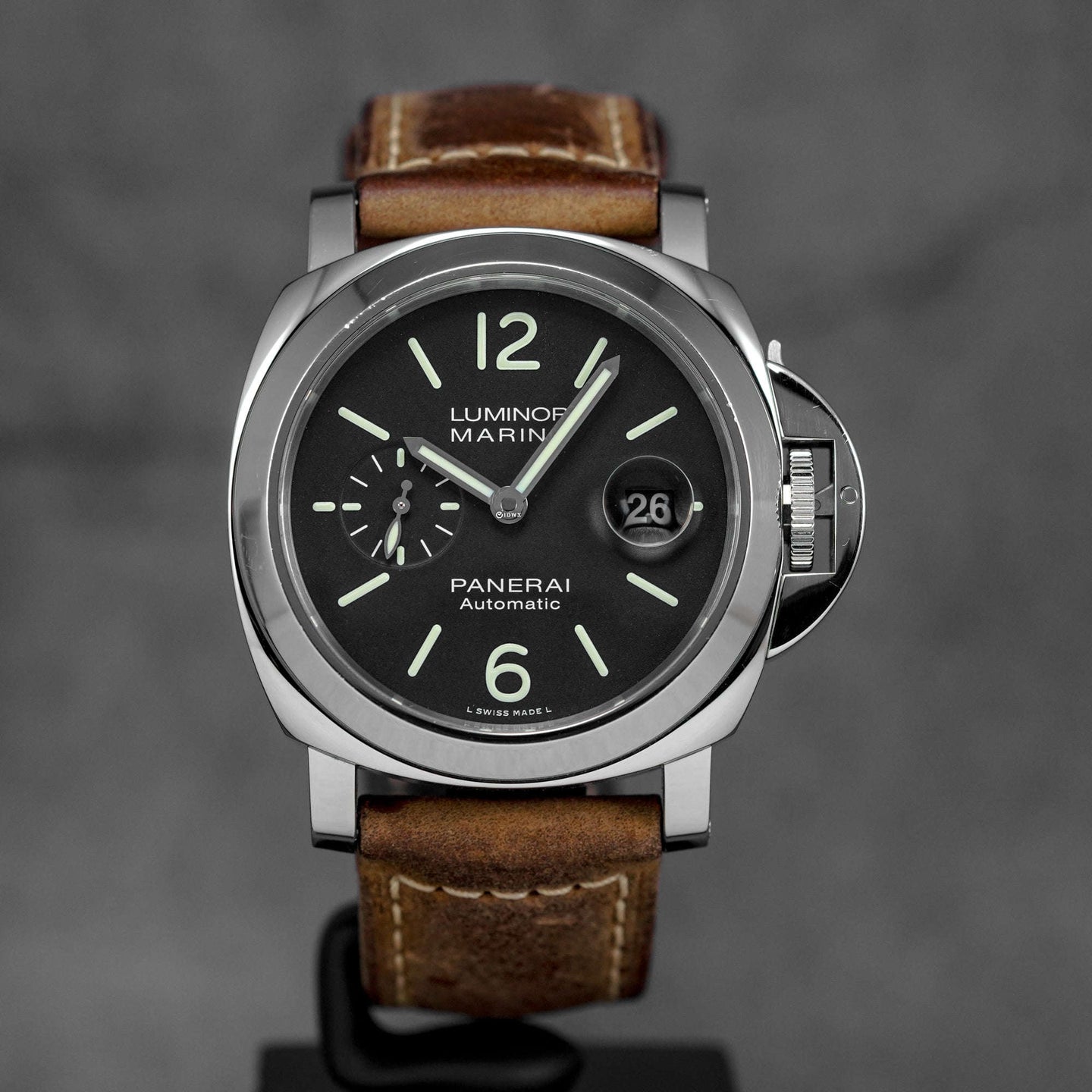 LUMINOR MARINA 44MM BLACK DIAL PAM 1104 (2019)