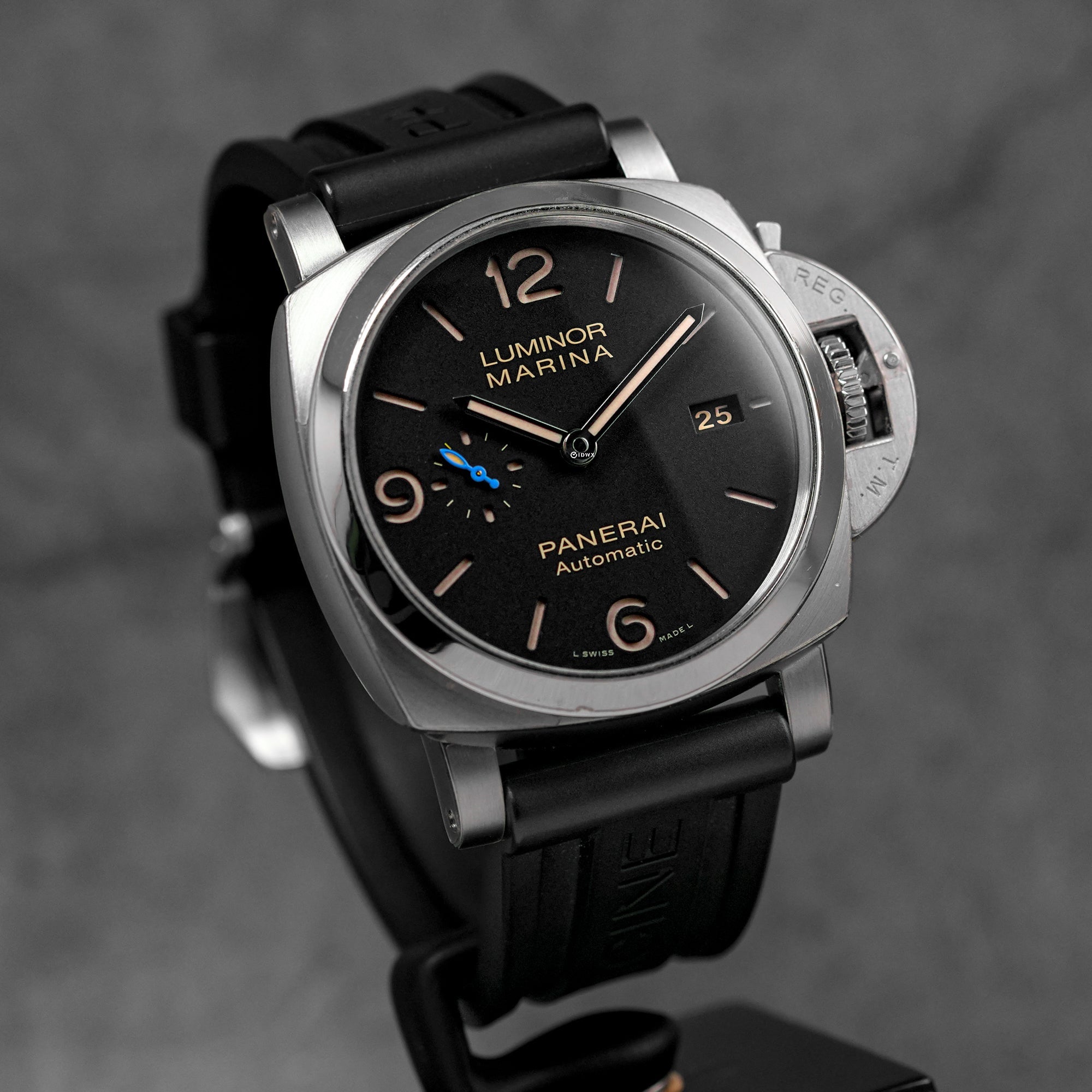 LUMINOR MARINA 1950 3 DAYS 44MM BLACK DIAL PAM 1312 (2018)