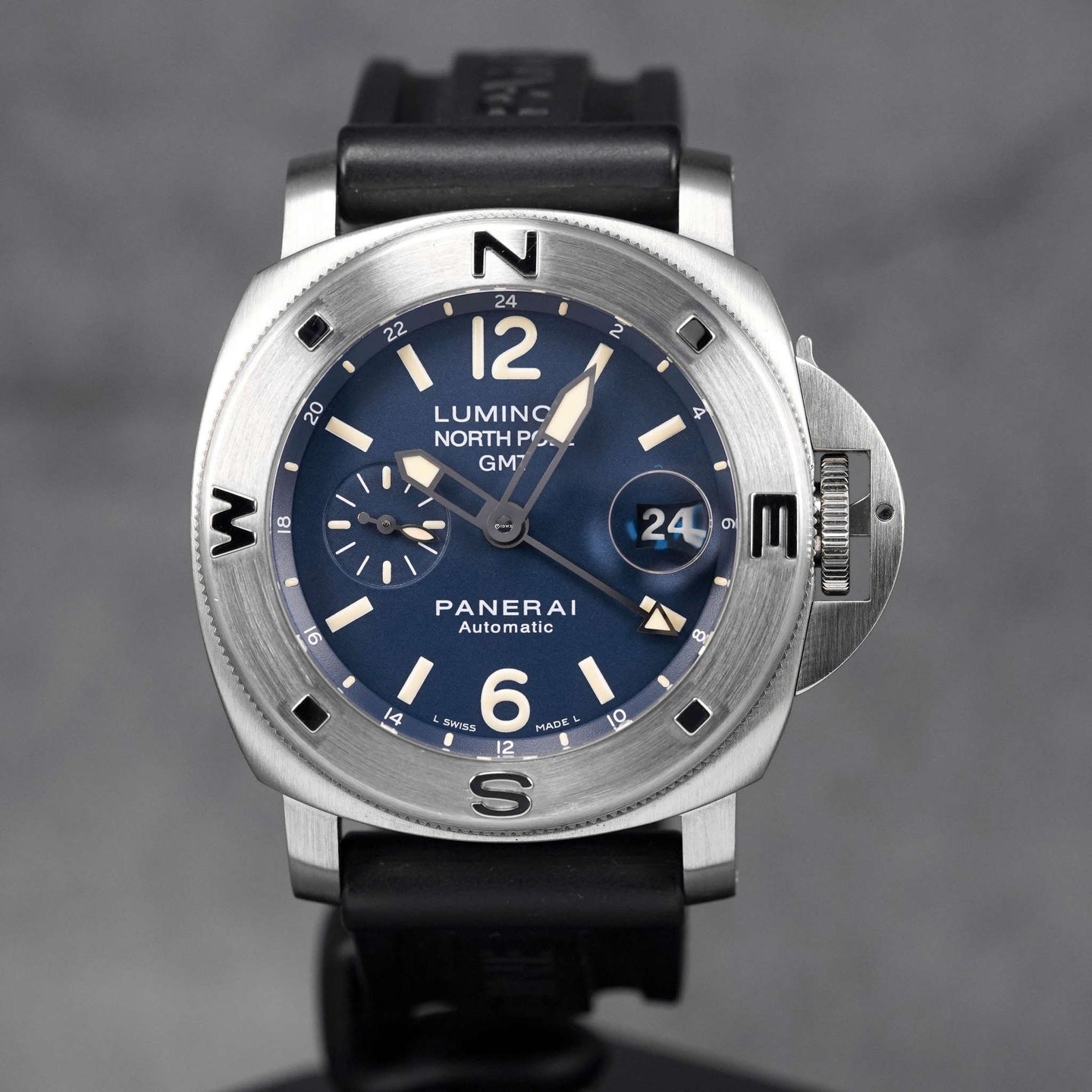 LUMINOR NORTH POLE GMT 44MM BLUE DIAL PAM 252 LIMITED EDITION (2007)