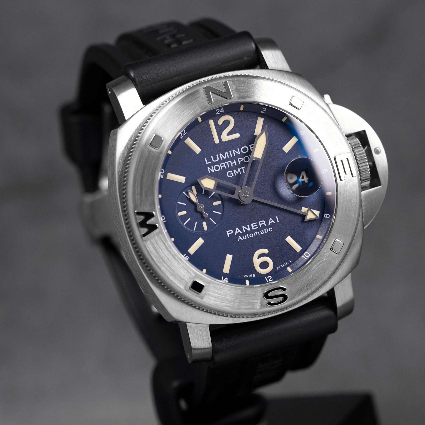 LUMINOR NORTH POLE GMT 44MM BLUE DIAL PAM 252 LIMITED EDITION (2007)