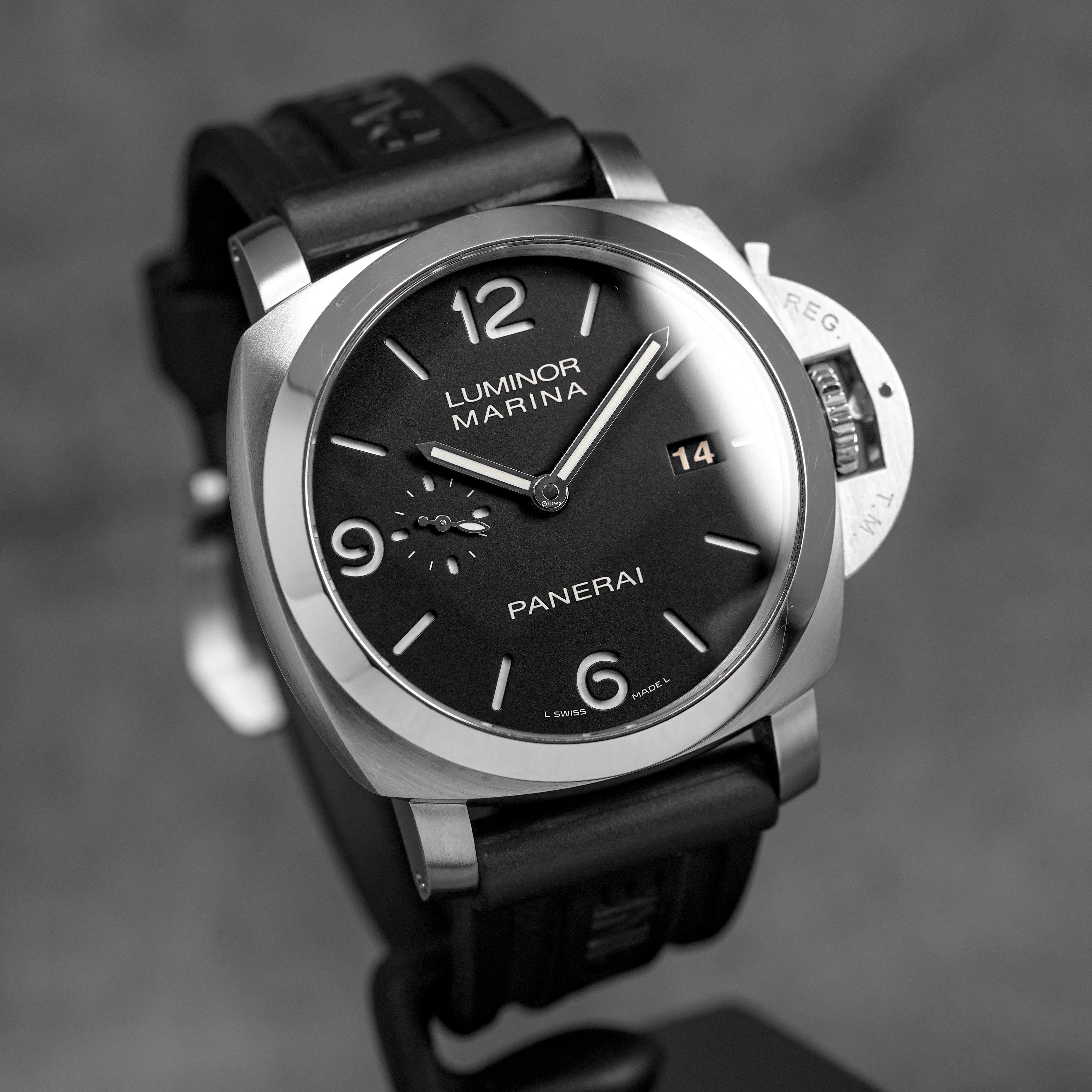 LUMINOR MARINA 3 DAYS 44MM BLACK DIAL PAM 312 (2013)