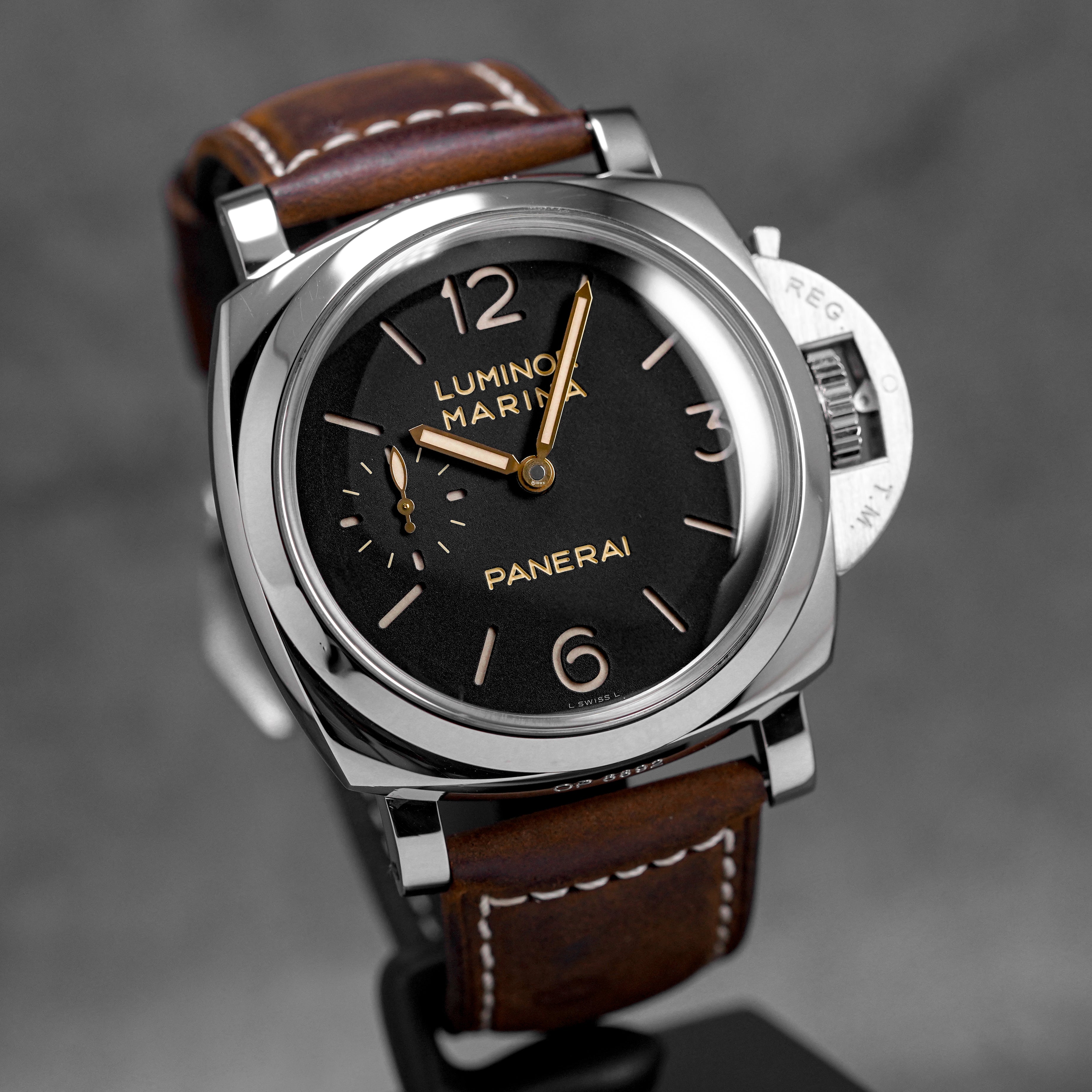 LUMINOR MARINA 1950 3 DAYS 47MM BLACK DIAL PAM 422 (2015)