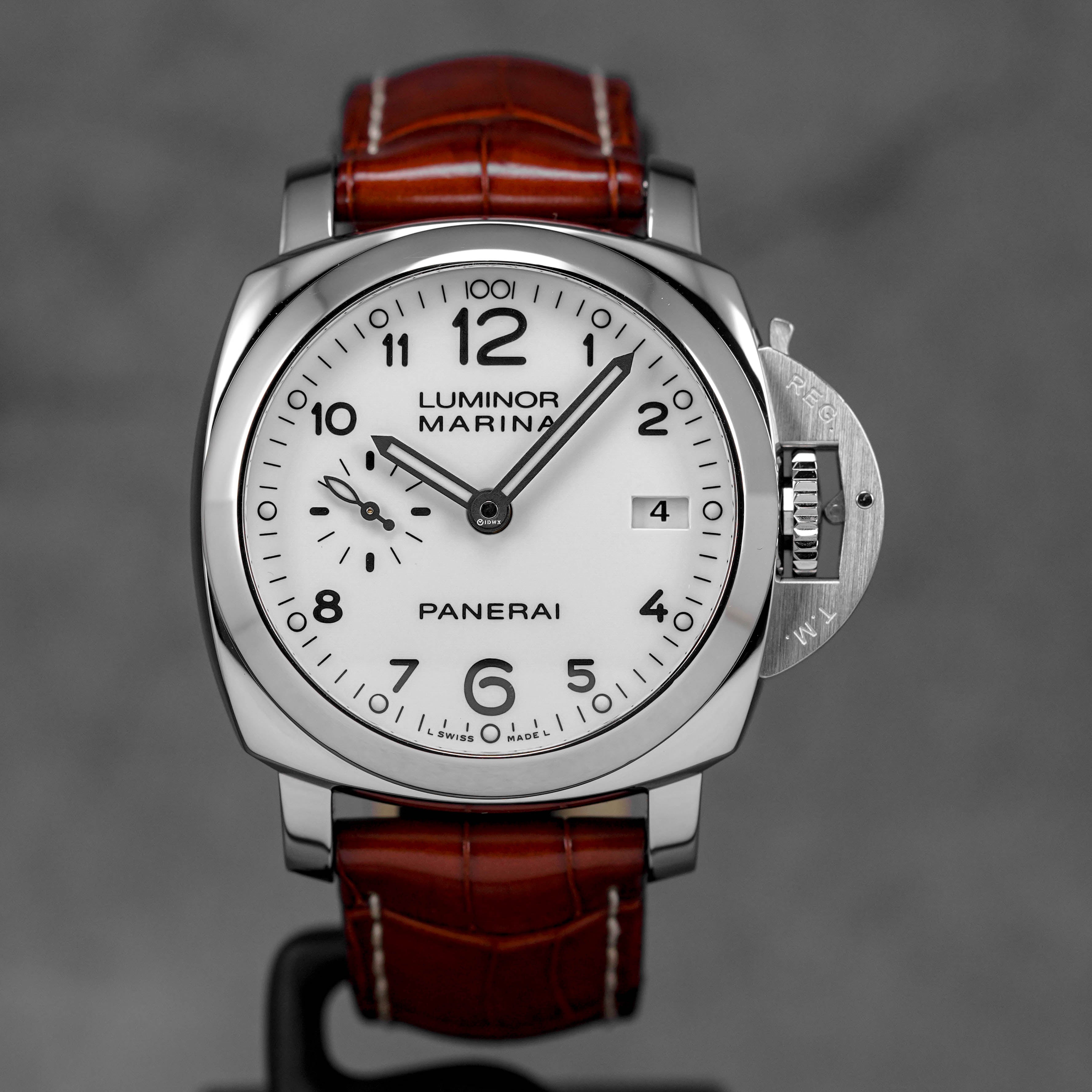 LUMINOR MARINA 3 DAYS 42MM WHITE DIAL PAM 523 (2014)