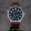 CALATRAVA PILOT TRAVEL TIME 5524G WHITEGOLD BLUE DIAL