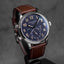 CALATRAVA PILOT TRAVEL TIME 5524G WHITEGOLD BLUE DIAL
