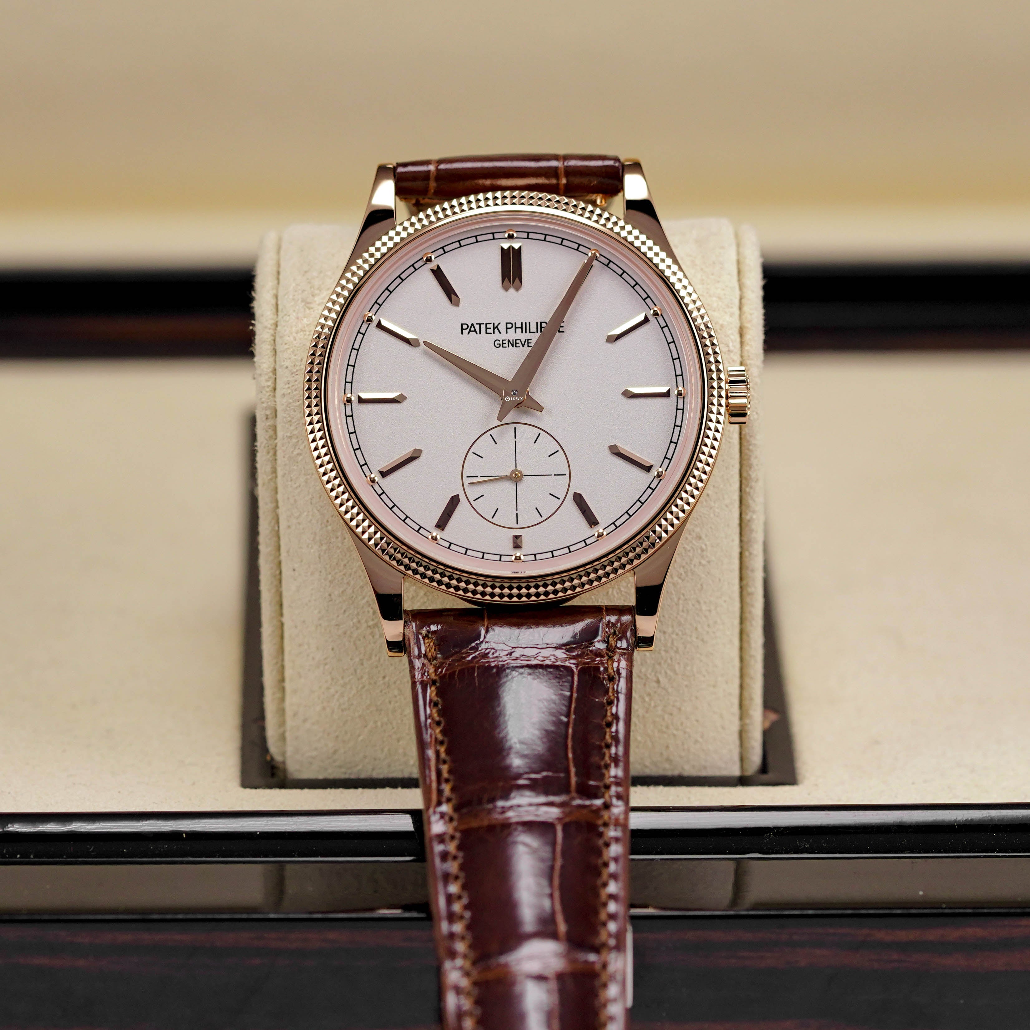 CALATRAVA 6119R ROSEGOLD SILVER DIAL (2026)