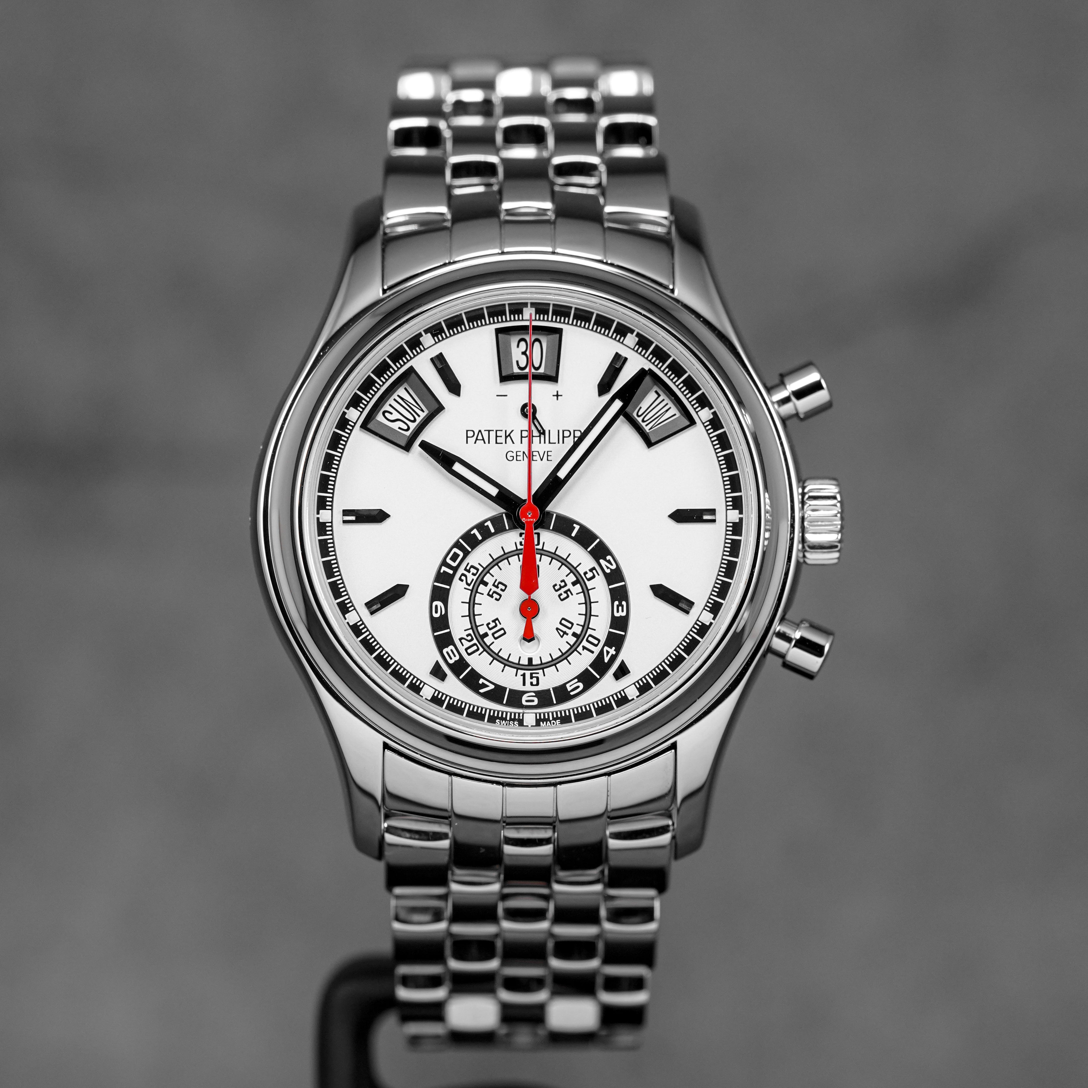 COMPLICATIONS 5960/1A ANNUAL CALENDAR CHRONOGRAPH WHITE DIAL (2016)