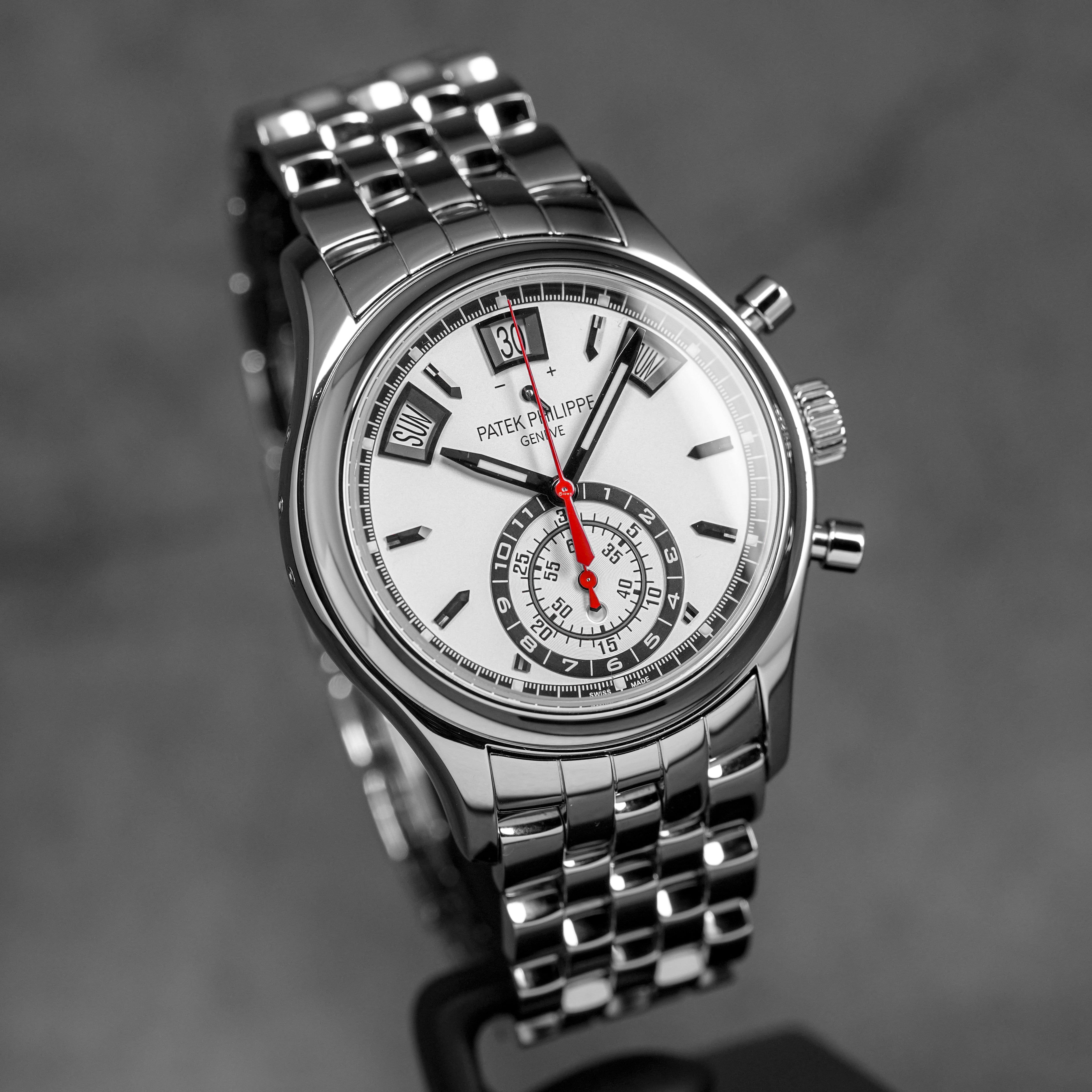 COMPLICATIONS 5960/1A ANNUAL CALENDAR CHRONOGRAPH WHITE DIAL (2016)