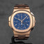 NAUTILUS 5990/1R TRAVEL TIME ROSEGOLD BLUE DIAL (2024)