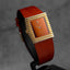 CELLINI ASYMMETRIC 4015 YELLOWGOLD 'KING MIDAS' ORANGE FOIL DIAL (WATCH ONLY)