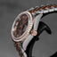 harga rolex datejust 28 twotone rosegold choco roman diamond indonesia