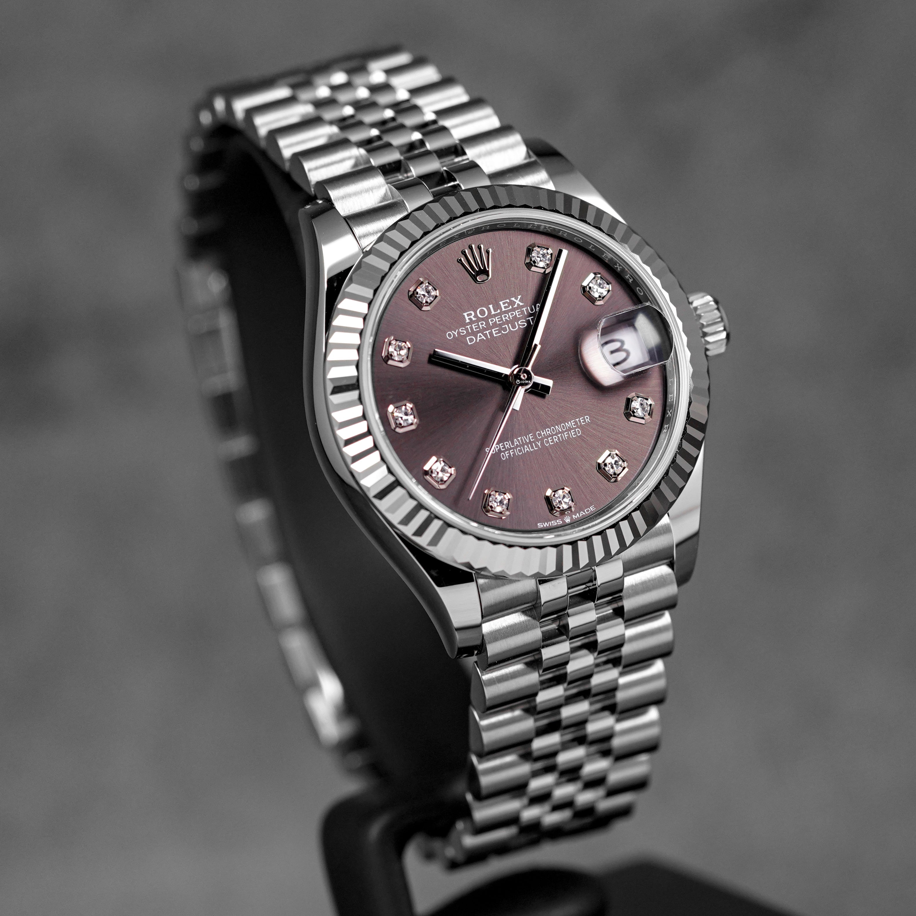 DATEJUST 31MM DARK GREY DIAL (2025)