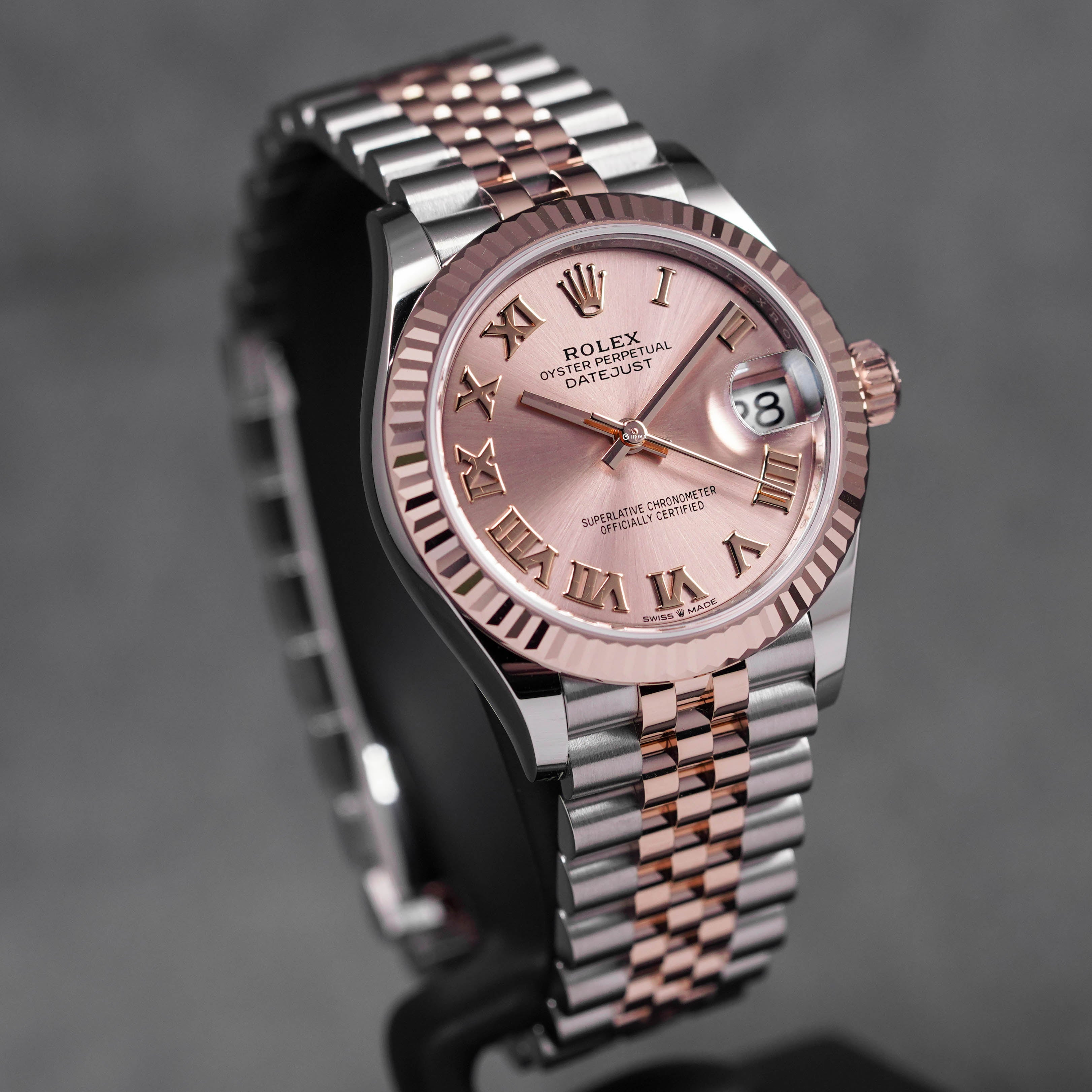 DATEJUST 31MM TWOTONE ROSEGOLD SALMON ROMAN DIAL (2026)