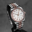DATEJUST 36MM TWOTONE ROSEGOLD SILVER COMPUTERIZED DIAMOND DIAL (2007)