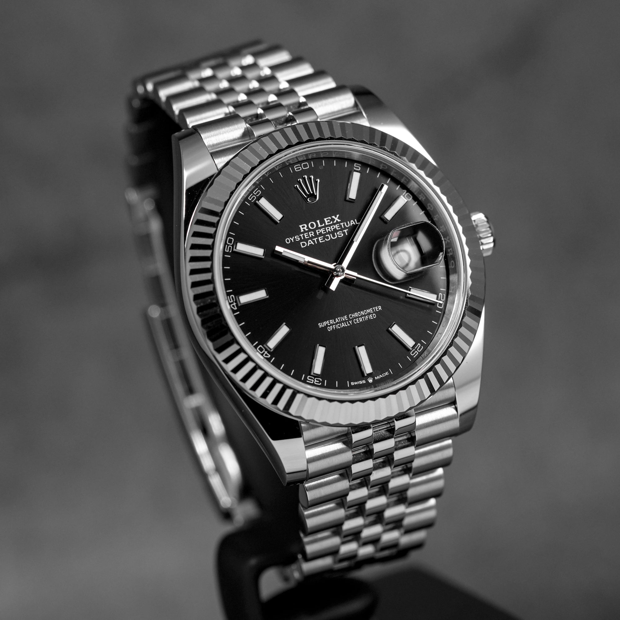DATEJUST 41MM BLACK DIAL (2025)