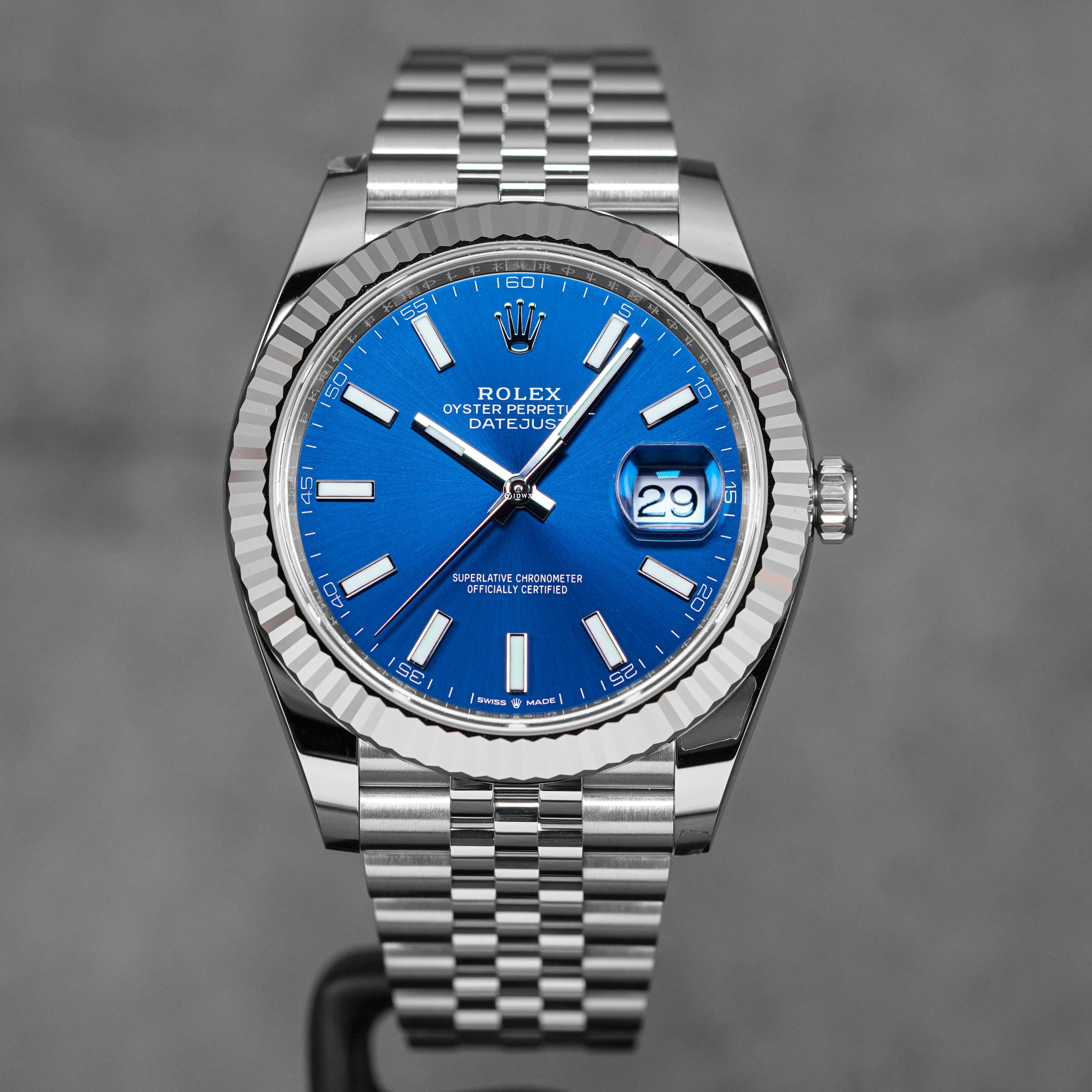 DATEJUST 41MM BLUE DIAL (2025)