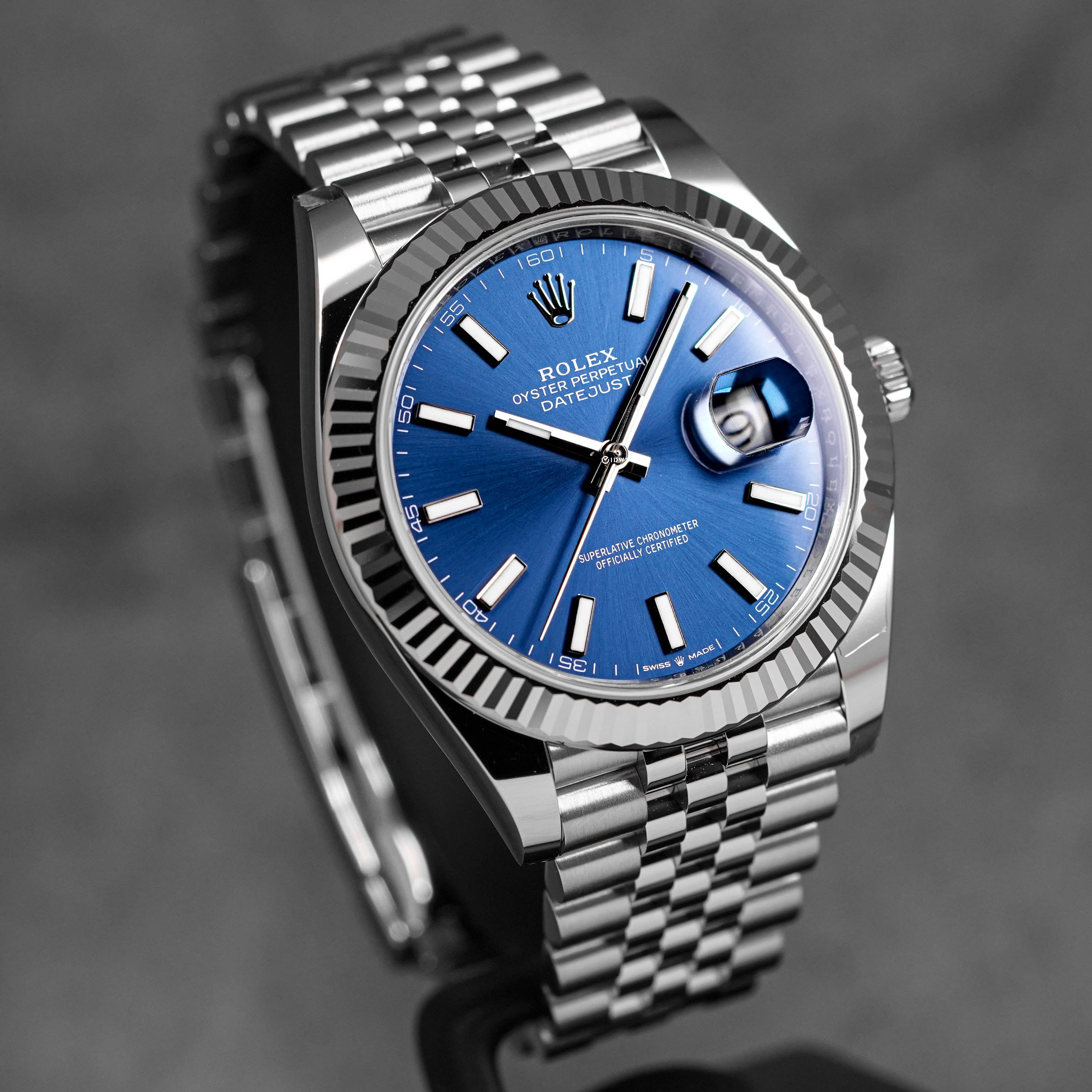 DATEJUST 41MM BLUE DIAL (2025)
