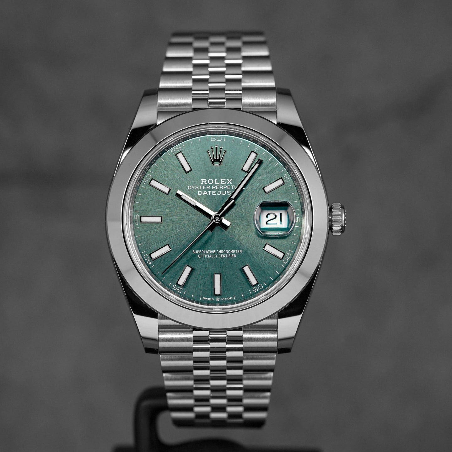 DATEJUST 41MM MINT GREEN DIAL (2026)