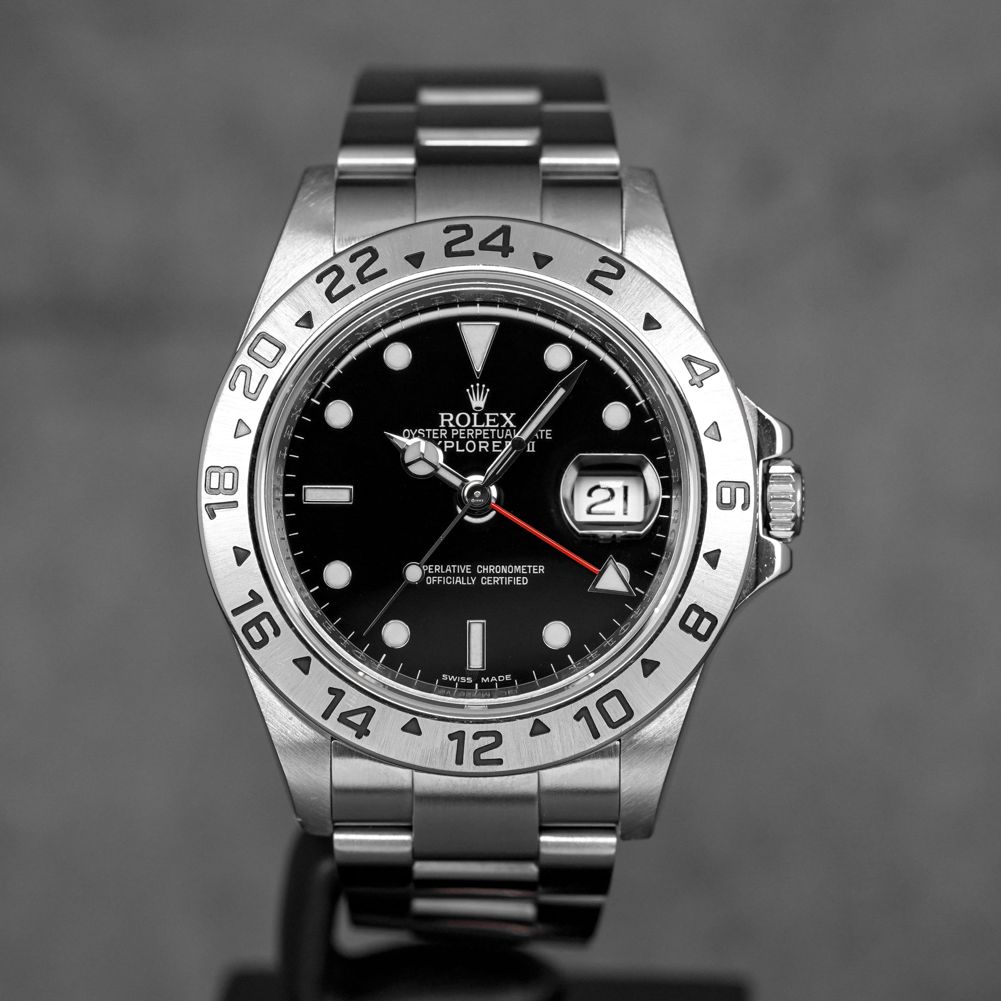 EXPLORER-II 16570 BLACK DIAL (2011)