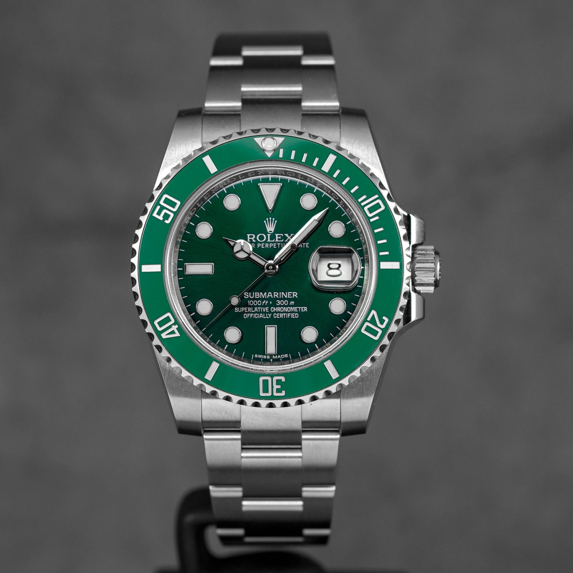 SUBMARINER DATE 40MM 'HULK' (2016)