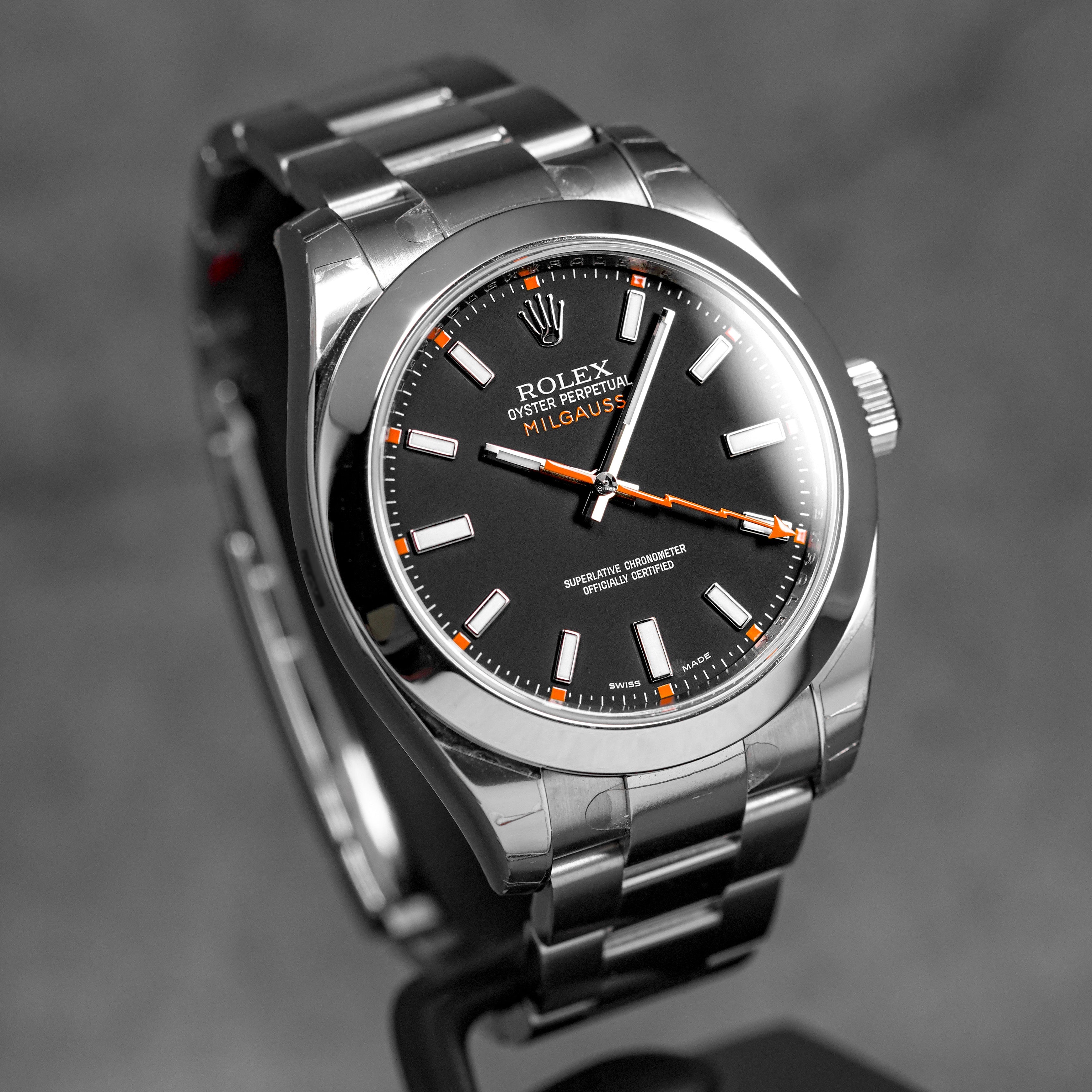 MILGAUSS 116400 BLACK DIAL (WATCH ONLY)