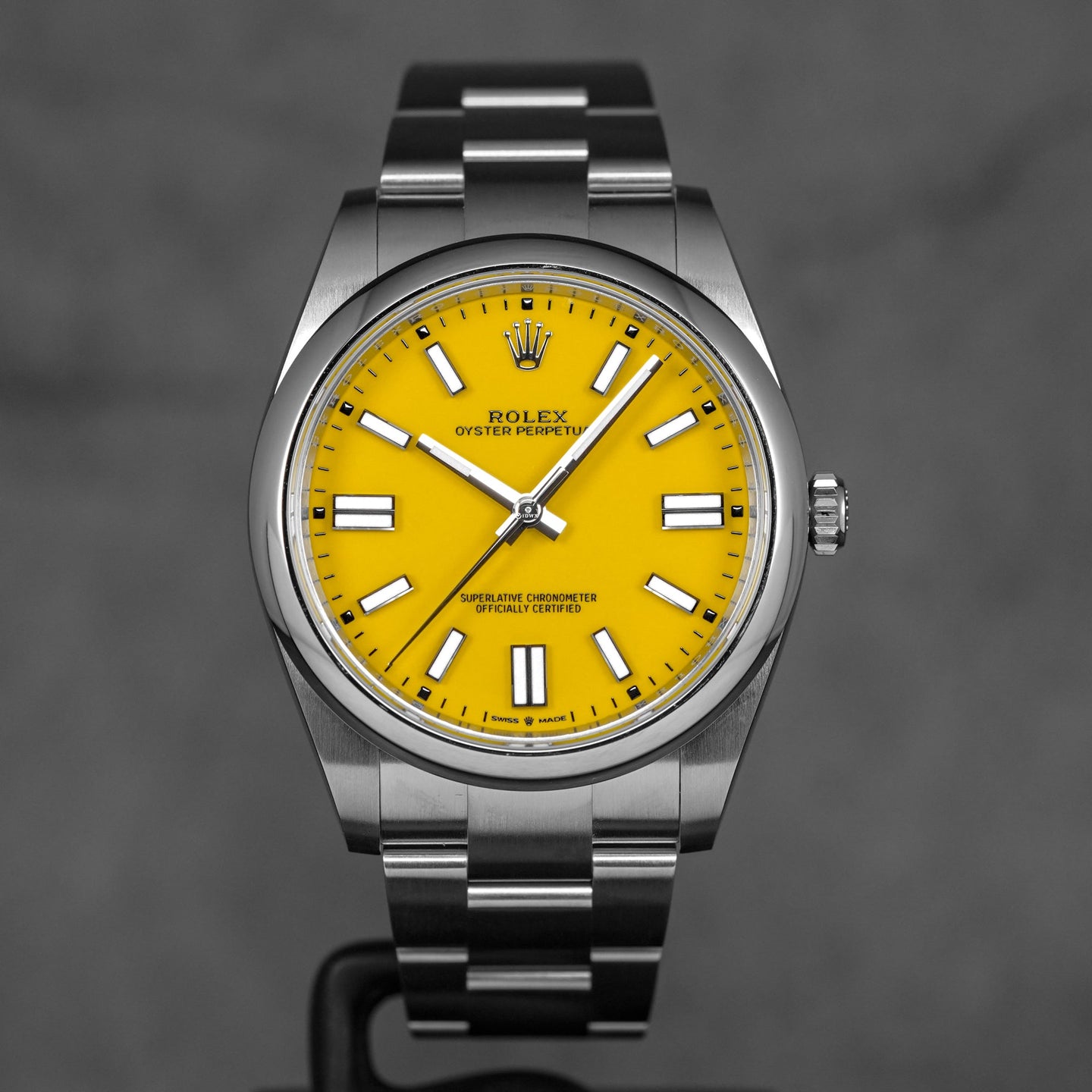 OYSTER PERPETUAL 41MM YELLOW DIAL (2021)