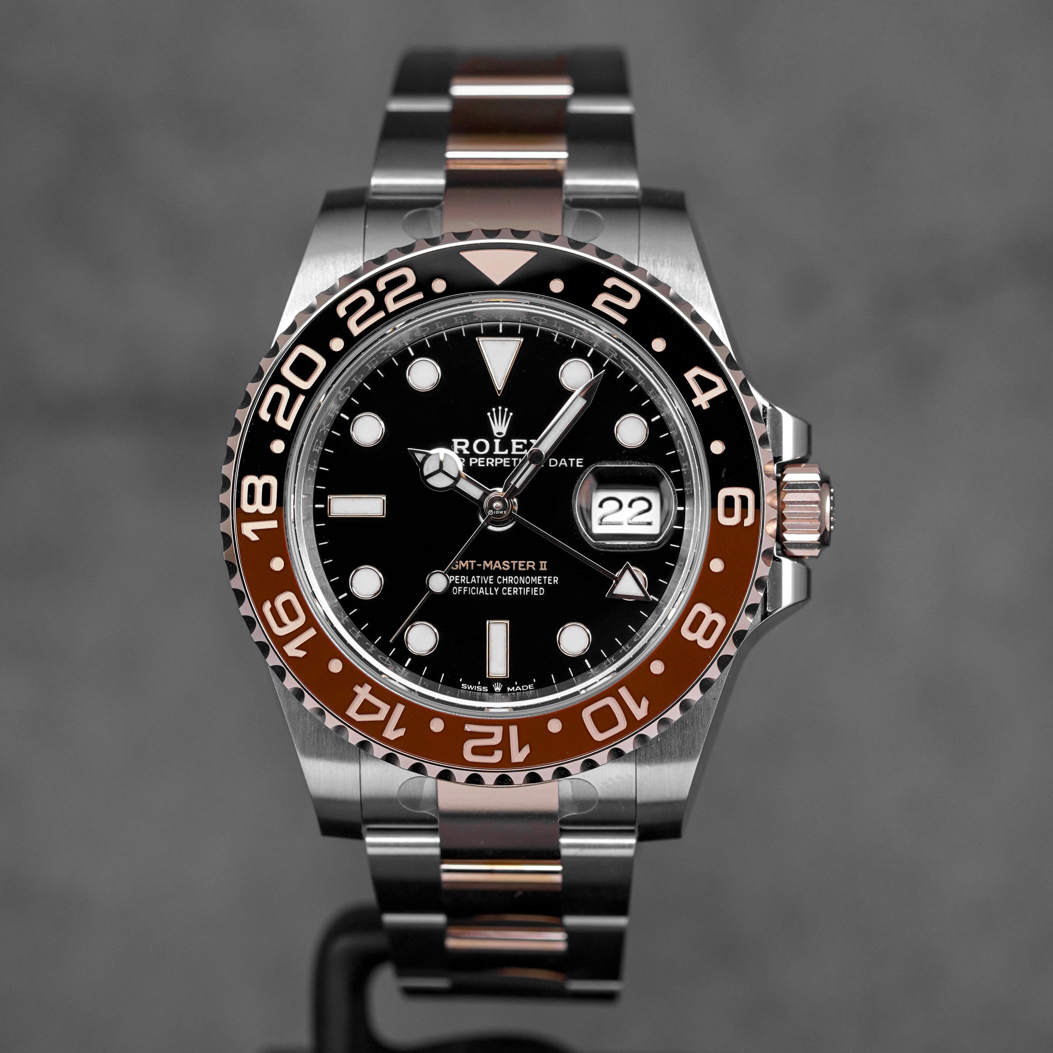 GMT MASTER-II ROOTBEER TWOTONE ROSEGOLD (2022)