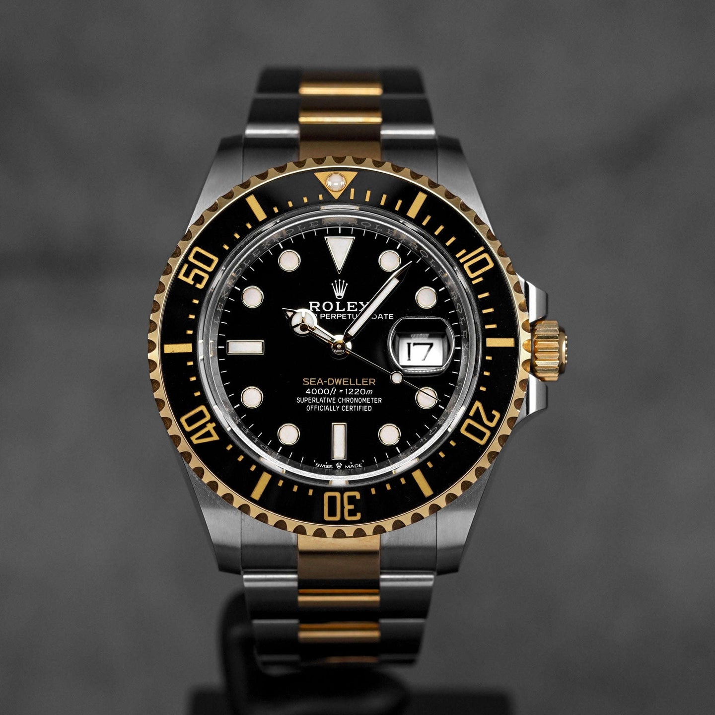 SEA-DWELLER 43MM TWOTONE YELLOWGOLD BLACK DIAL (2024)