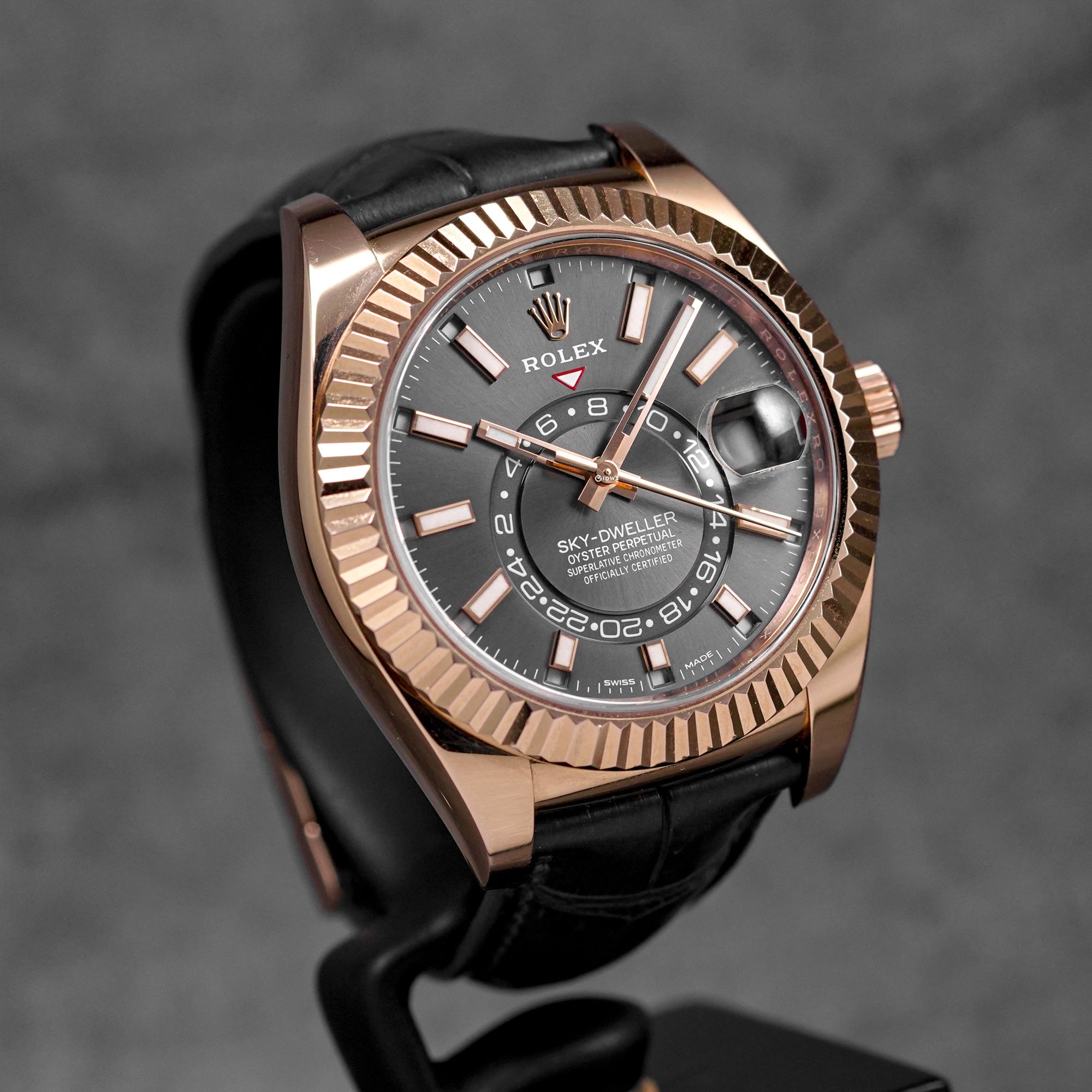 SKY-DWELLER ROSEGOLD RHODIUM DIAL (2019)