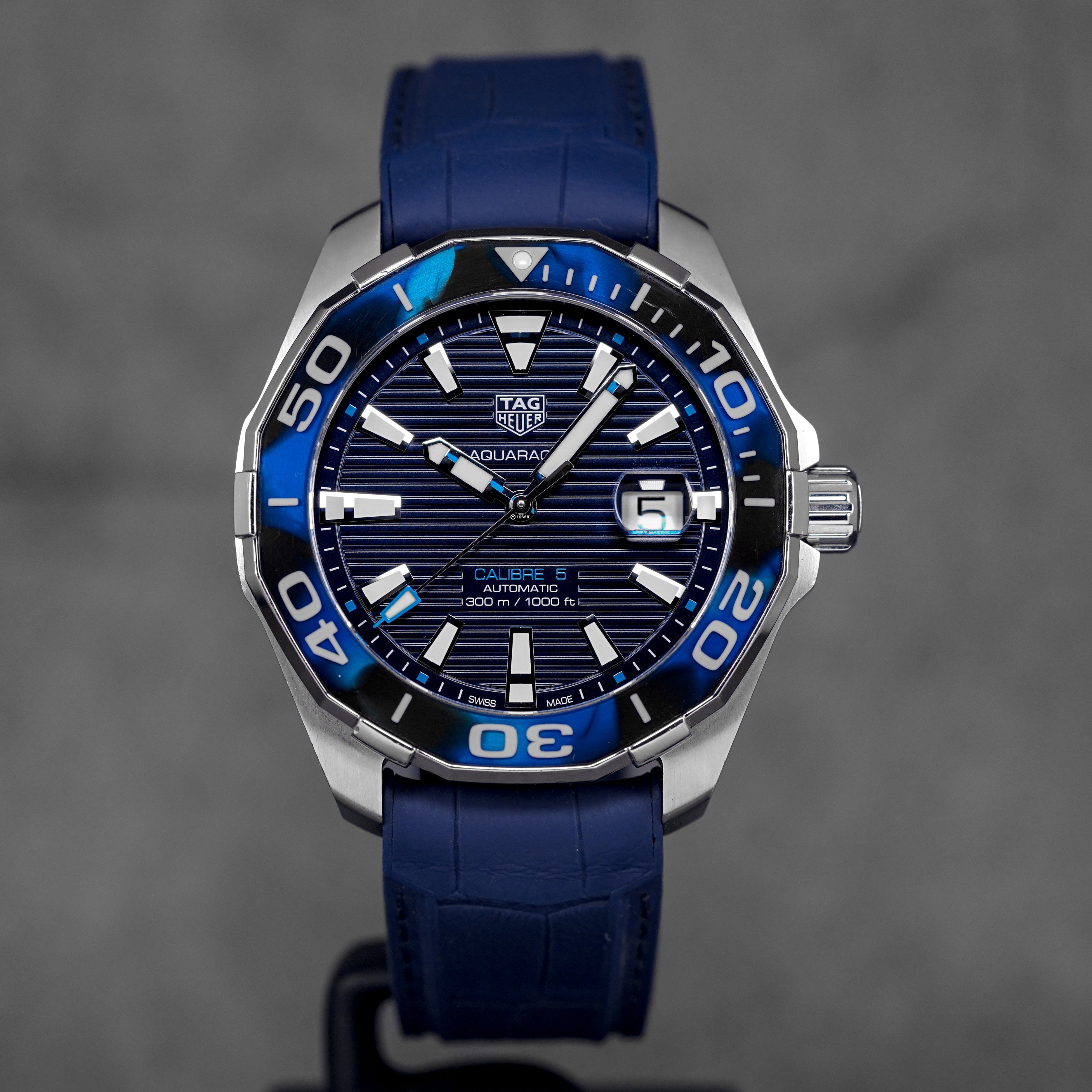 AQUARACER CALIBRE 5 TORTOISE BLUE (2021)