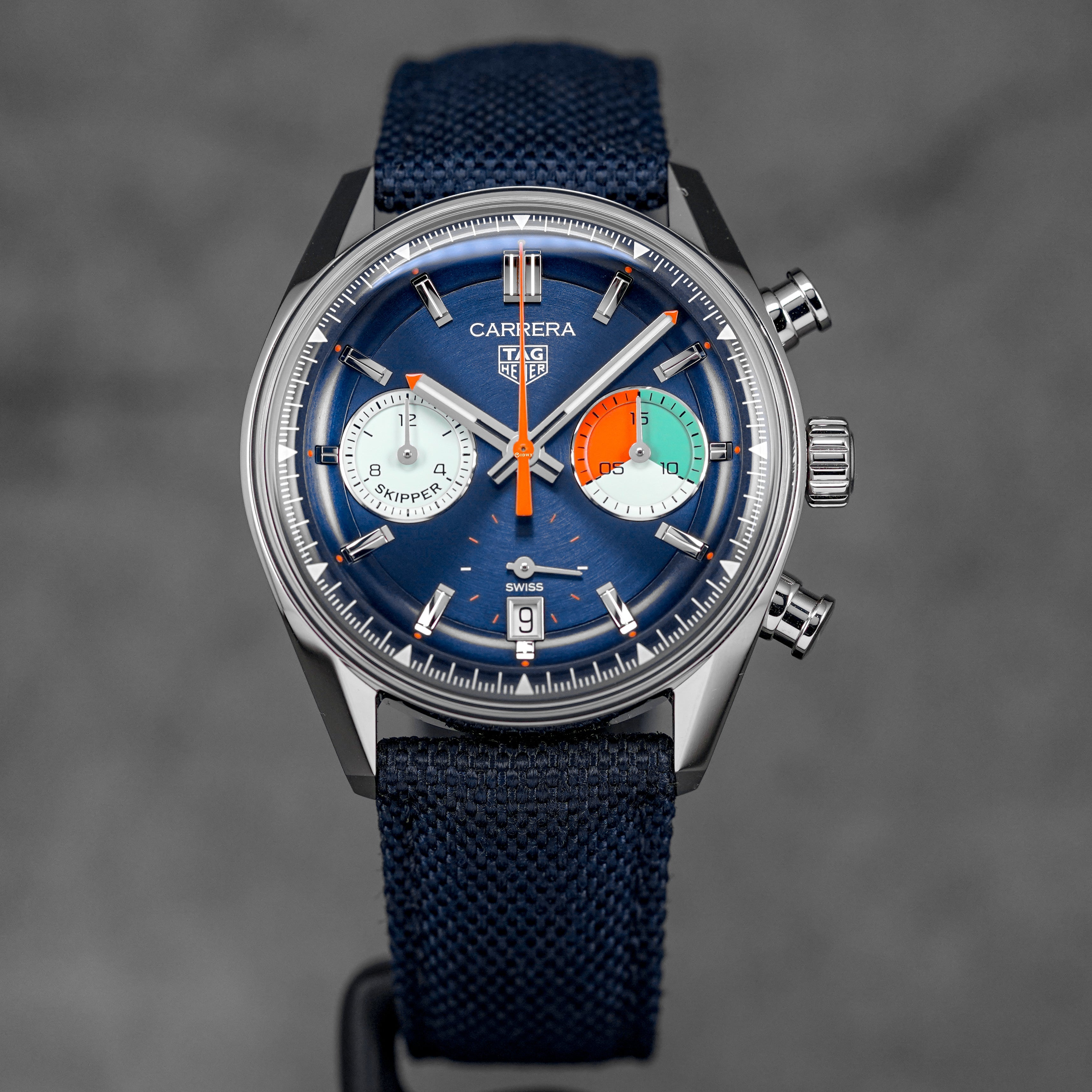 CARRERA CHRONOGRAPH SKIPPER BLUE DIAL (2024)
