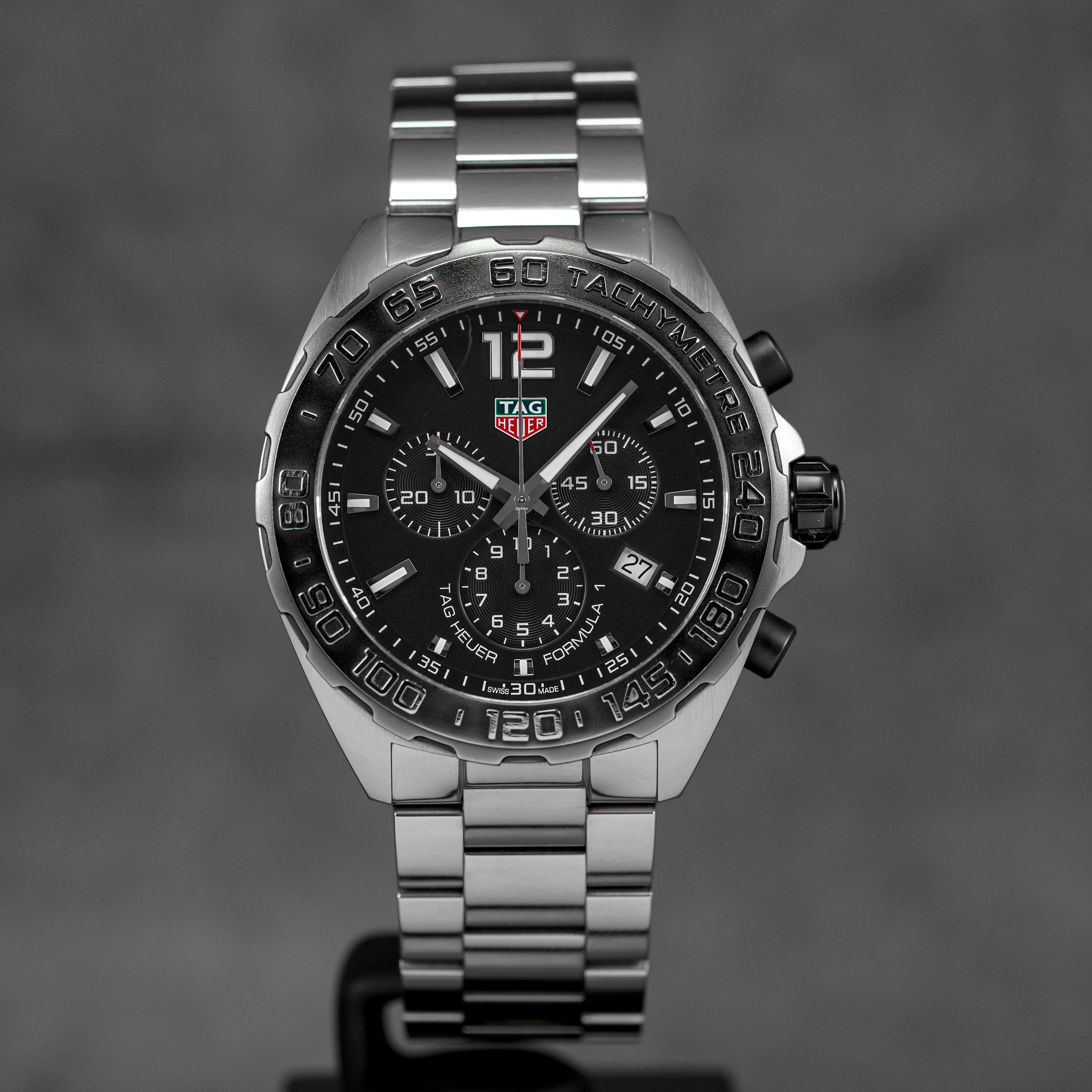 FORMULA 1 CHRONOGRAPH 43MM BLACK DIAL (WATCH & BOX)