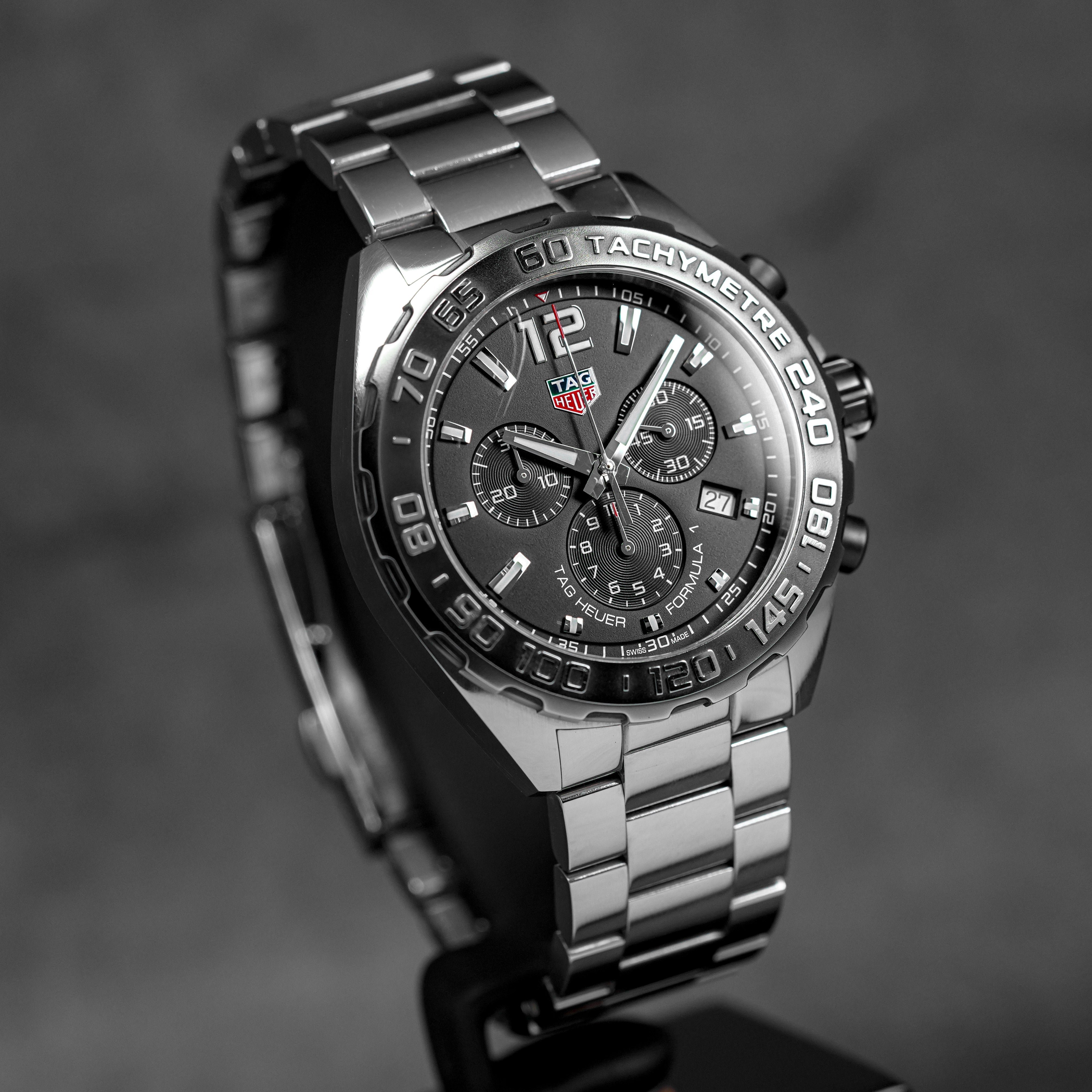 FORMULA 1 CHRONOGRAPH 43MM BLACK DIAL (WATCH & BOX)