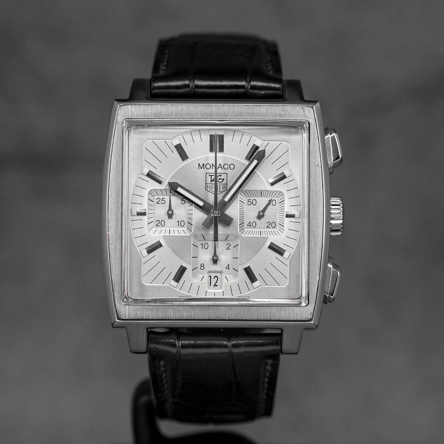 MONACO CHRONOGRAPH SILVER DIAL (WATCH ONLY)