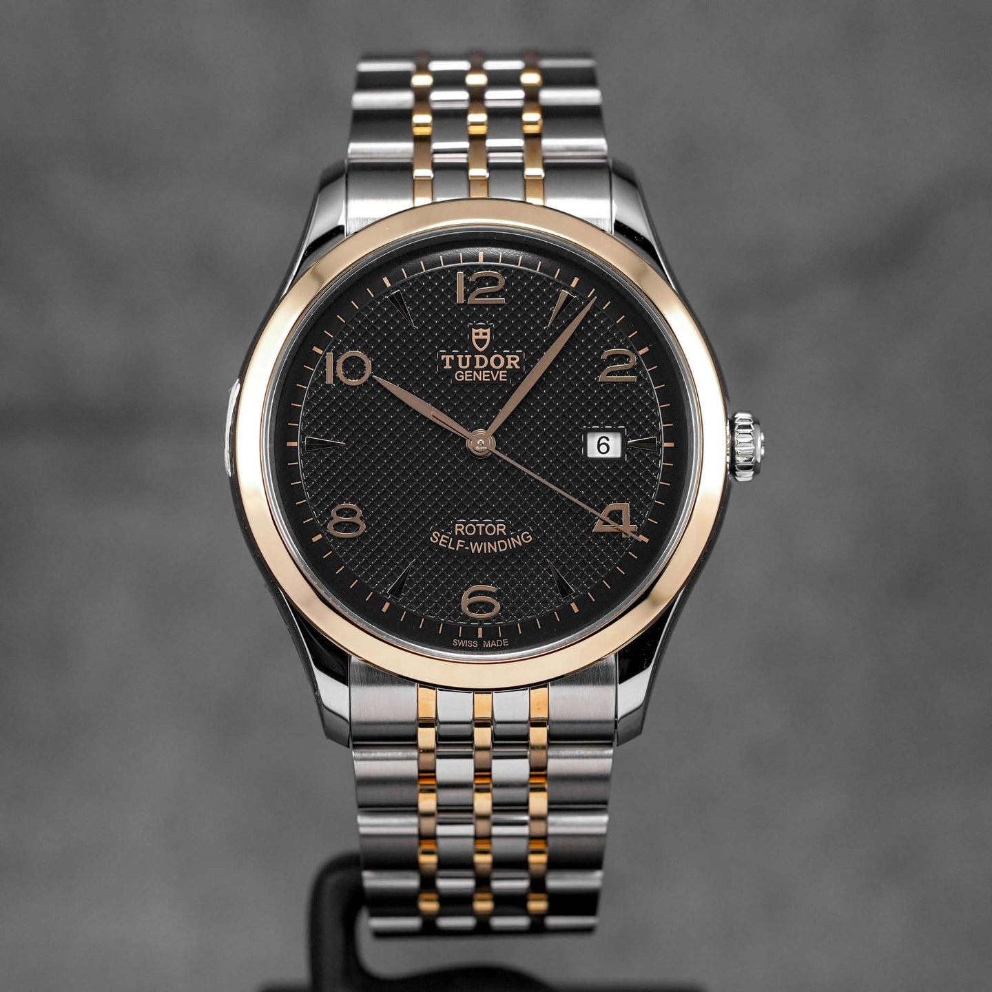 1926 41MM TWOTONE ROSEGOLD BLACK DIAL (2026)