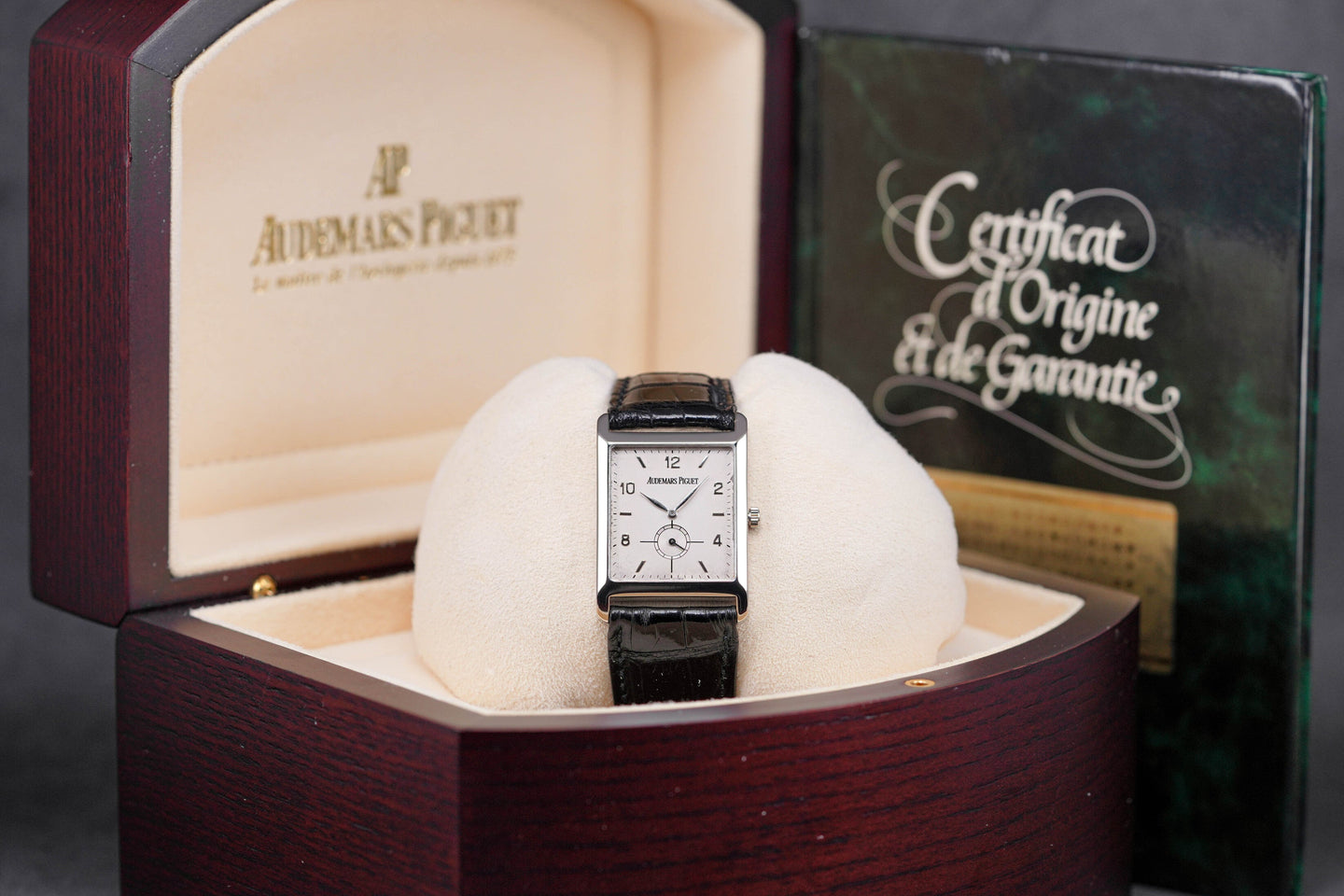 Edward Piguet Rectangular White