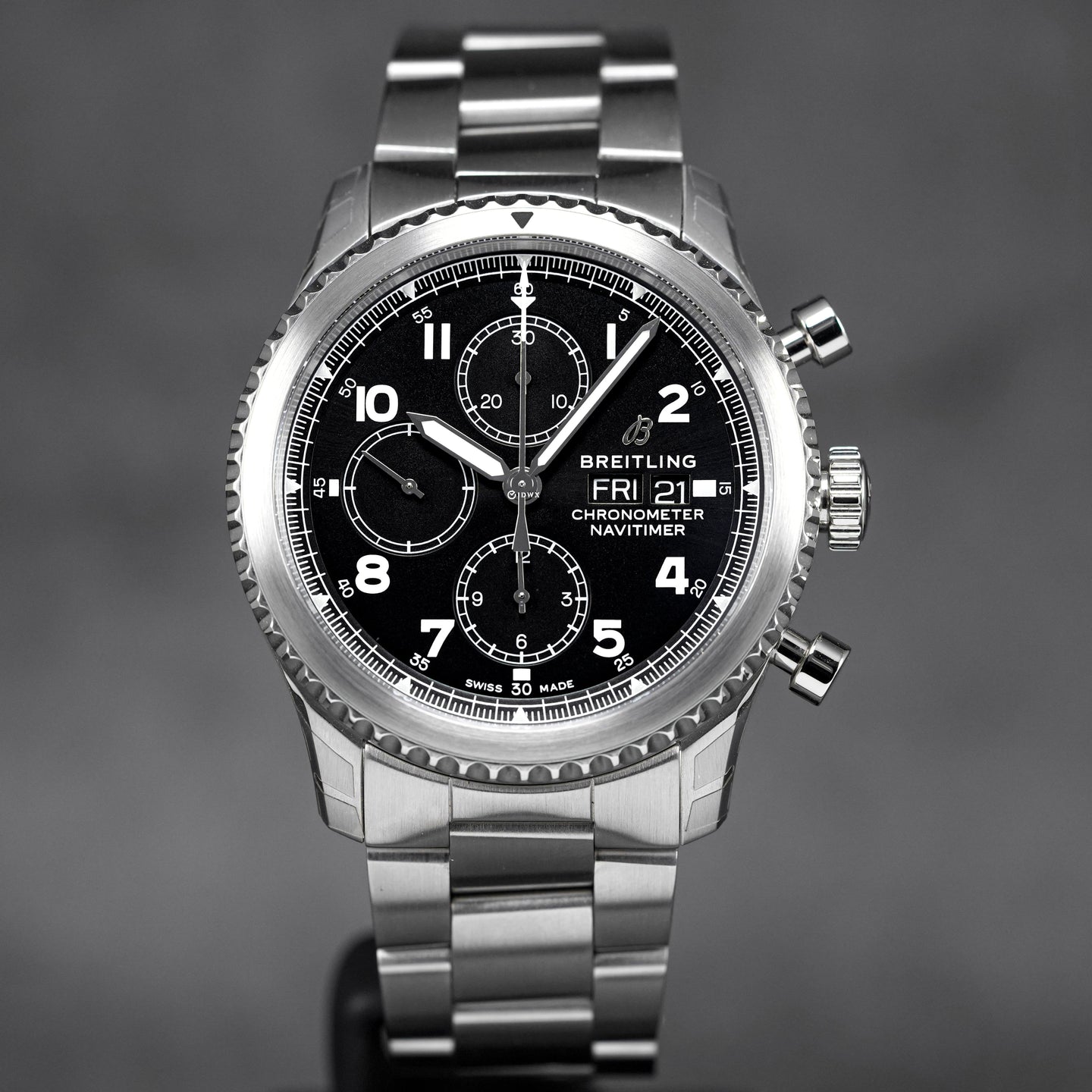 NAVITIMER 8 CHRONOGRAPH 43MM STEEL BLACK DIAL (2022)