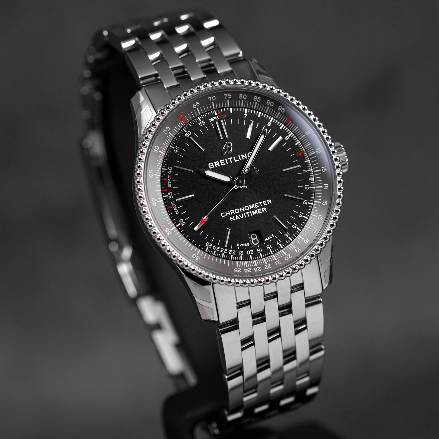 NAVITIMER 38MM BLACK DIAL (2022)