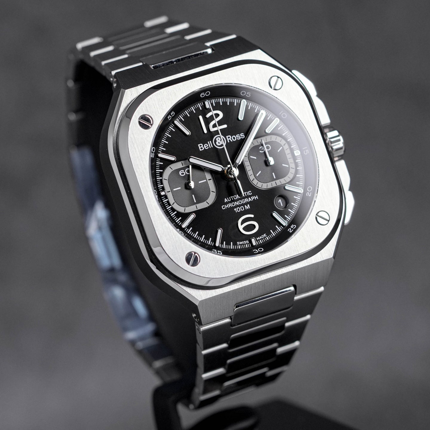 BELL & ROSS BR 05 BLACK CHRONO