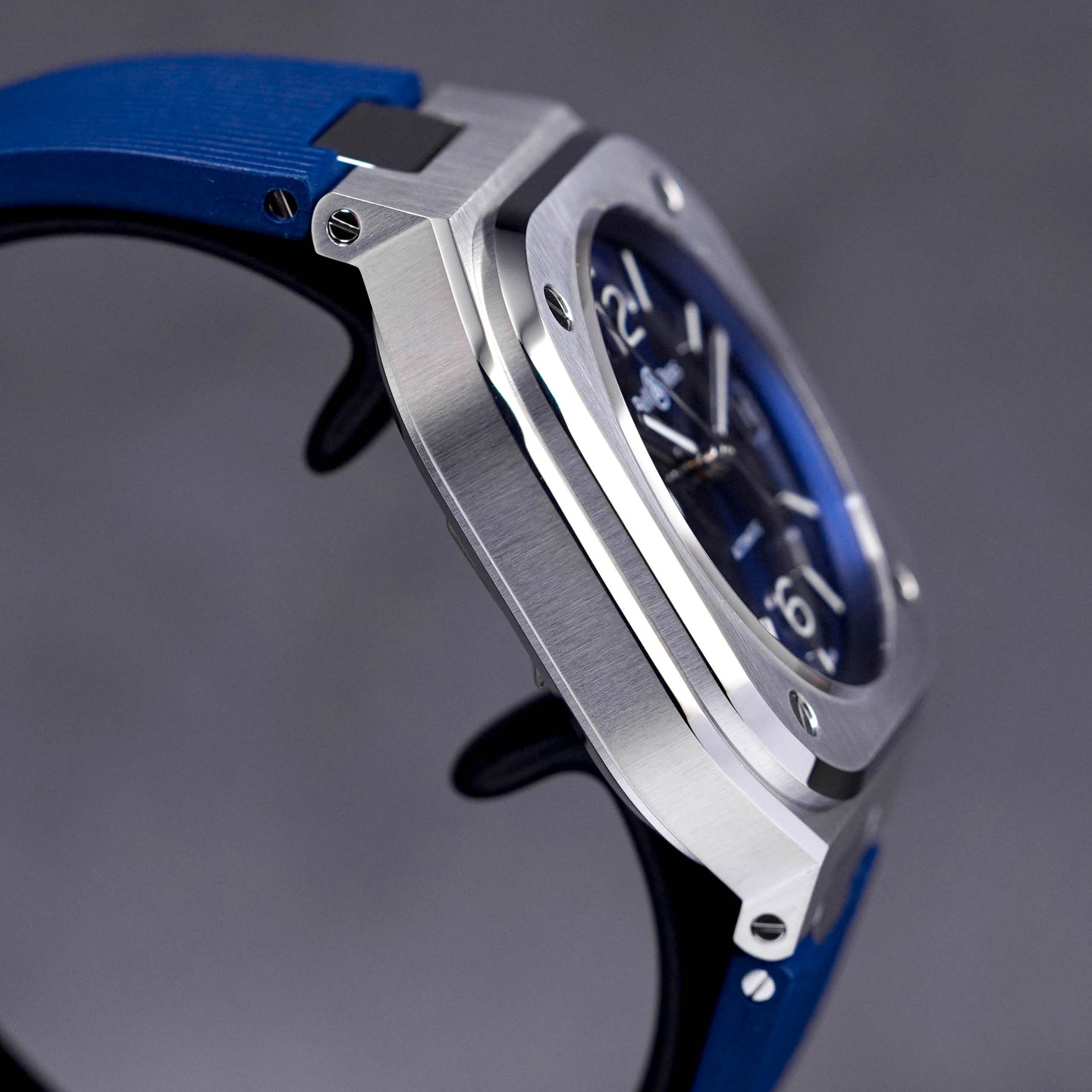 Bel & Ross Blue Dial Rubber