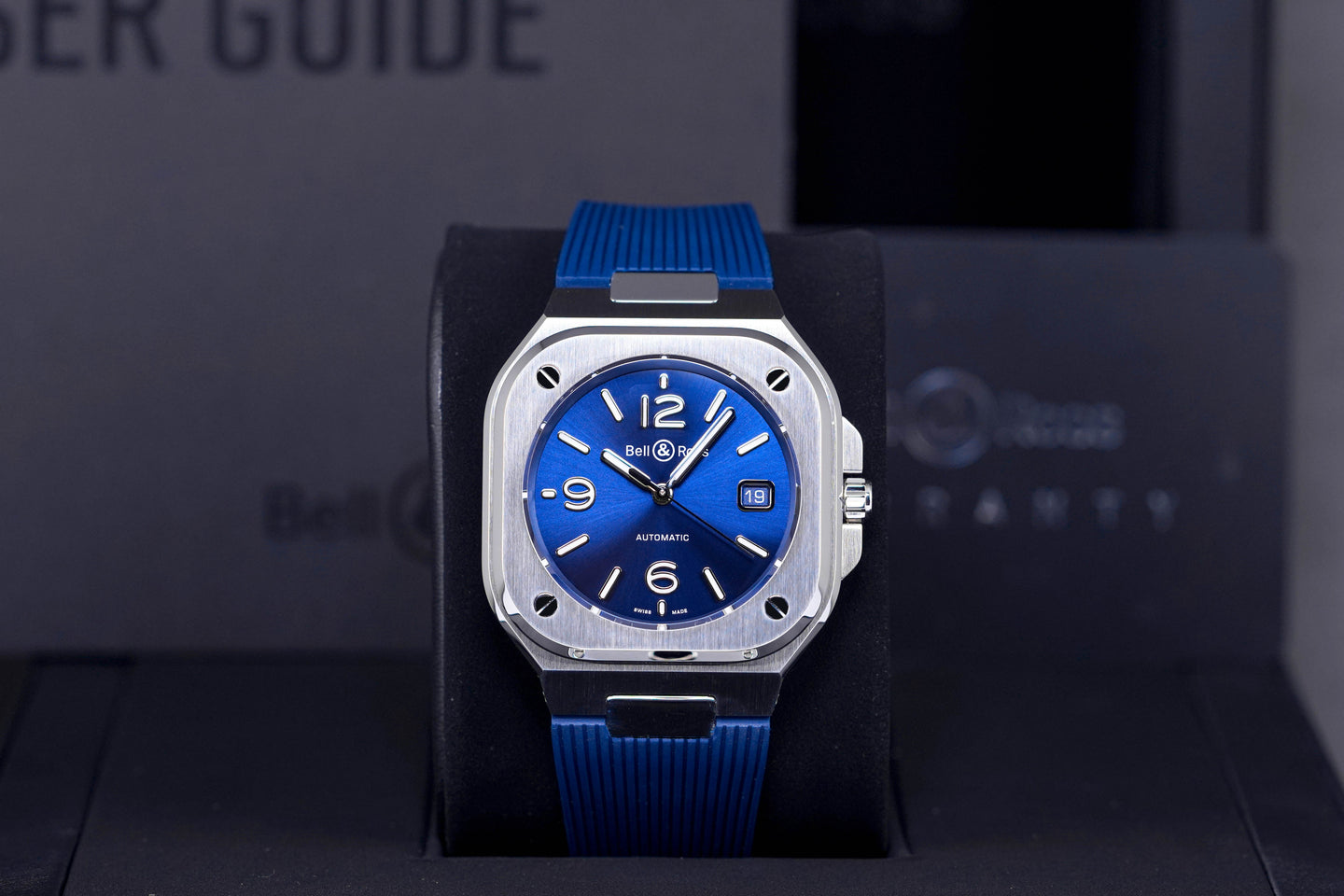 Bel & Ross Blue Dial Rubber